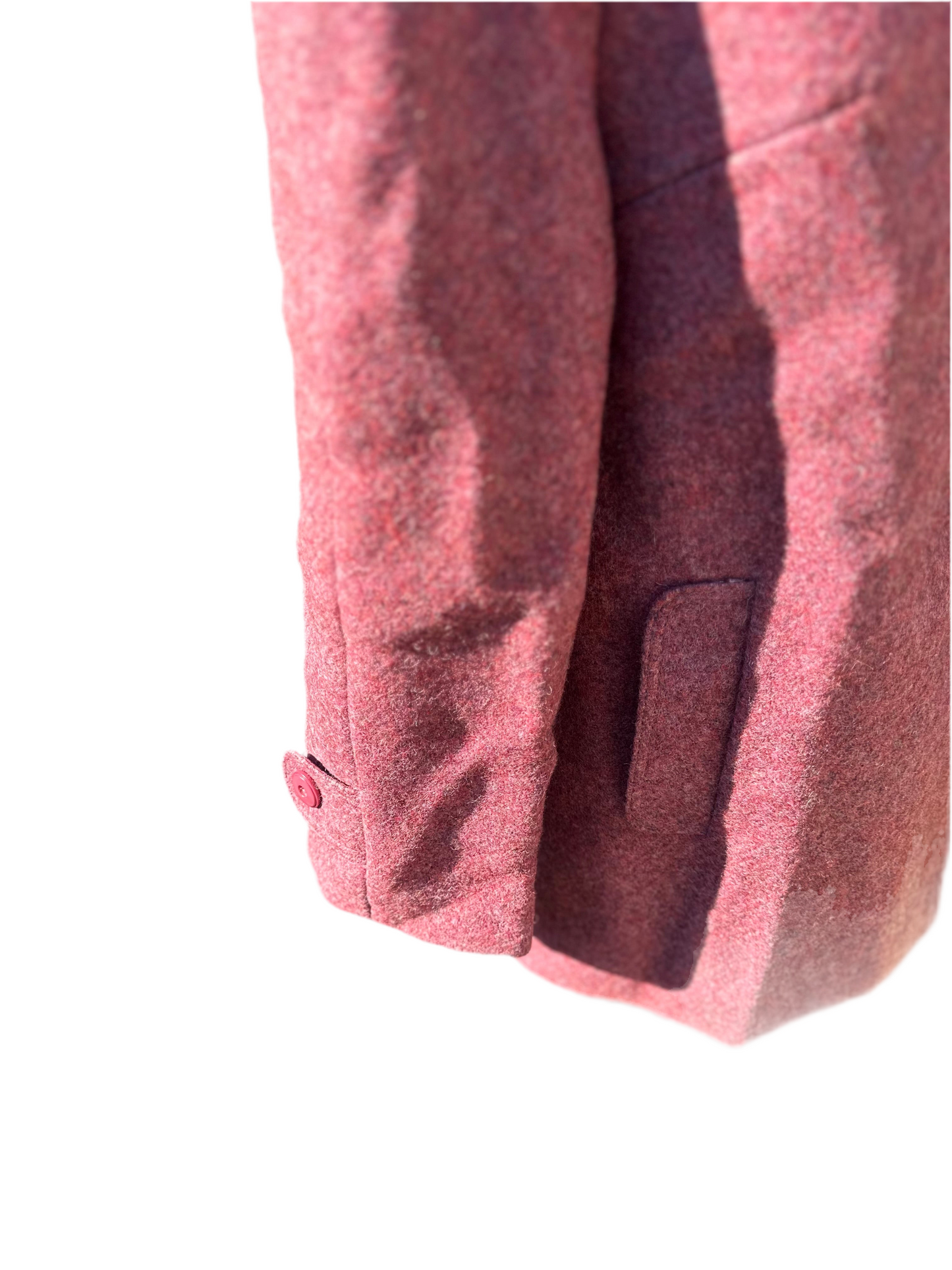 Vintage coat 100% wool UK size 10