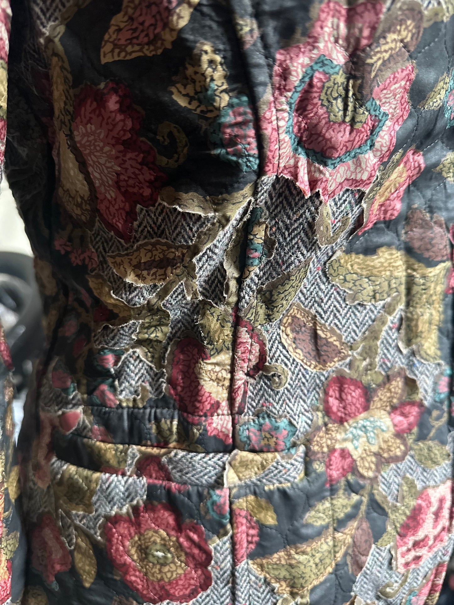 Ladies Patrick Gerard Tweed Floral UK Size 10