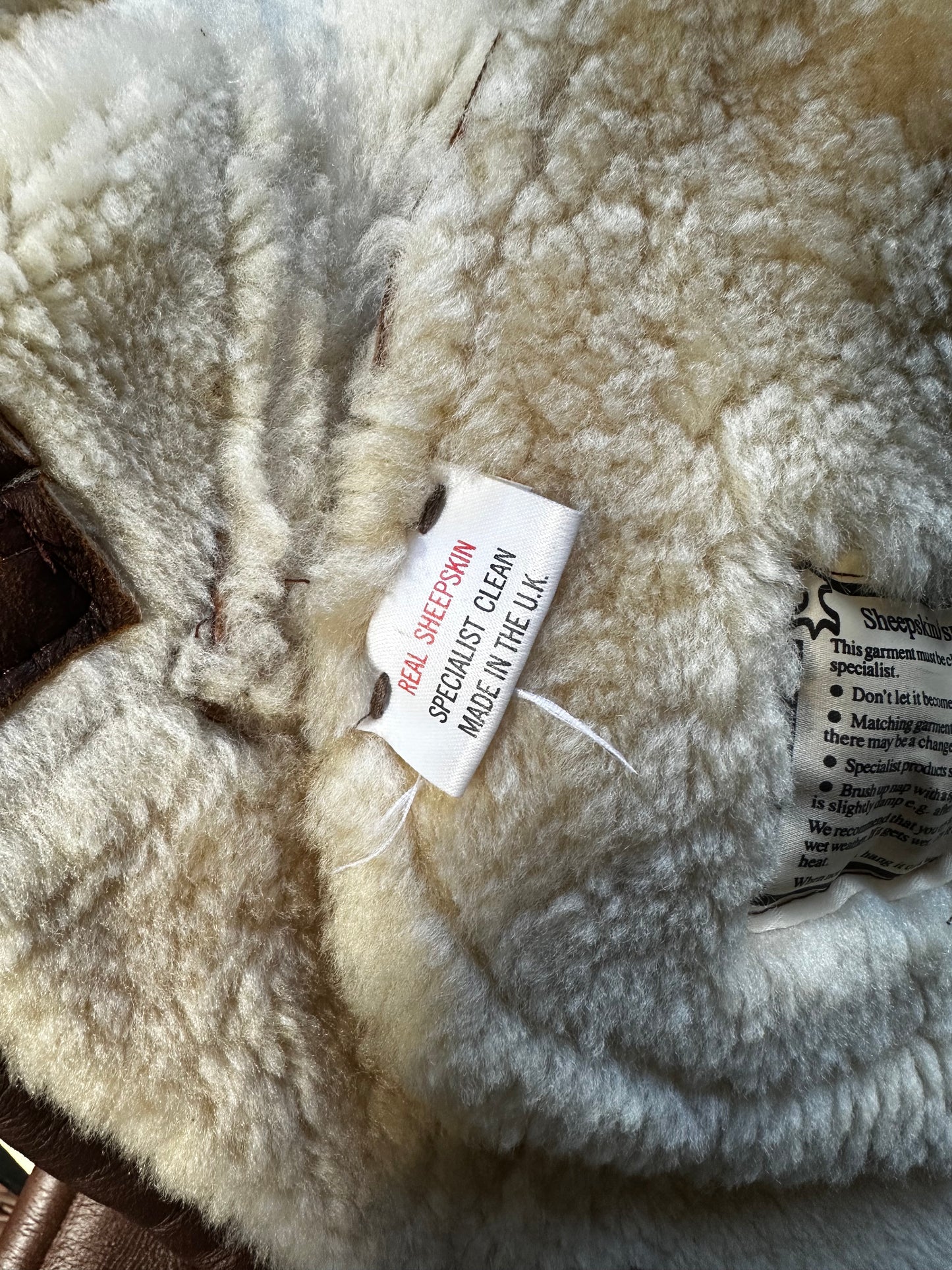 Ladies Leather sheep skin coat sheepskin