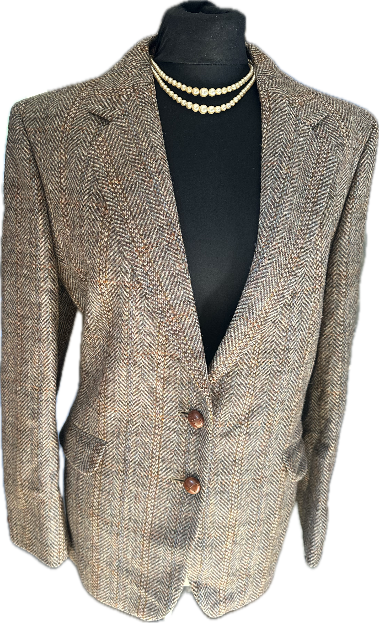 Women Aquascutum Tweed UK Size 12