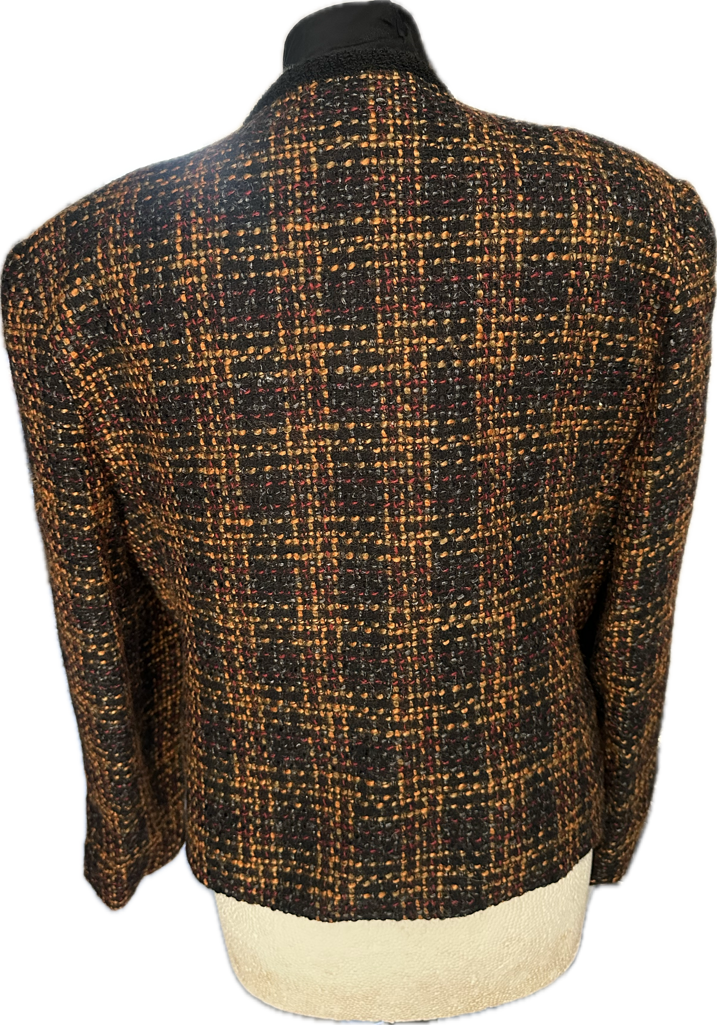 Women Vintage St Michael tweed Boucle Jacket UK12