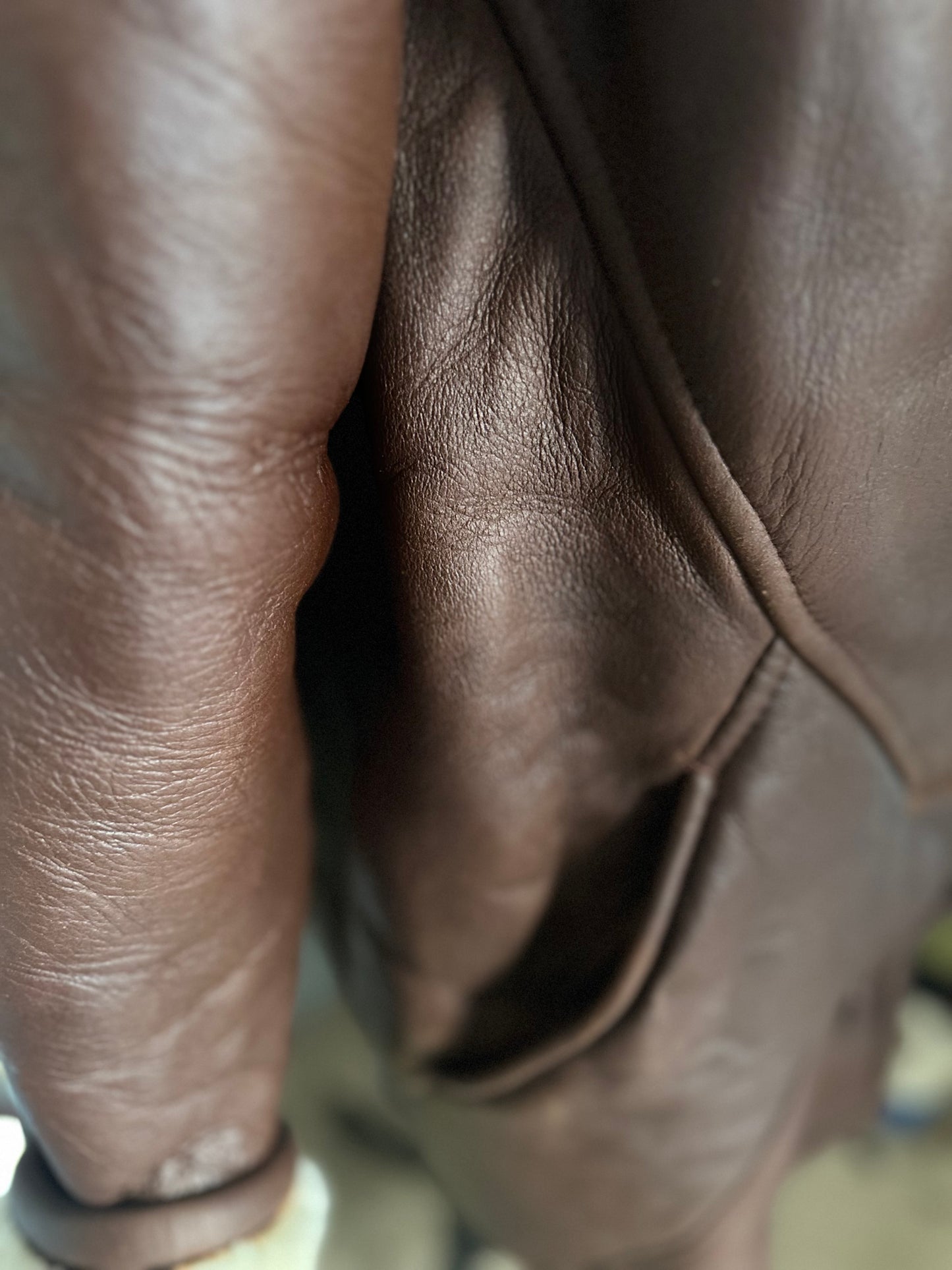 Ladies Leather sheep skin coat sheepskin