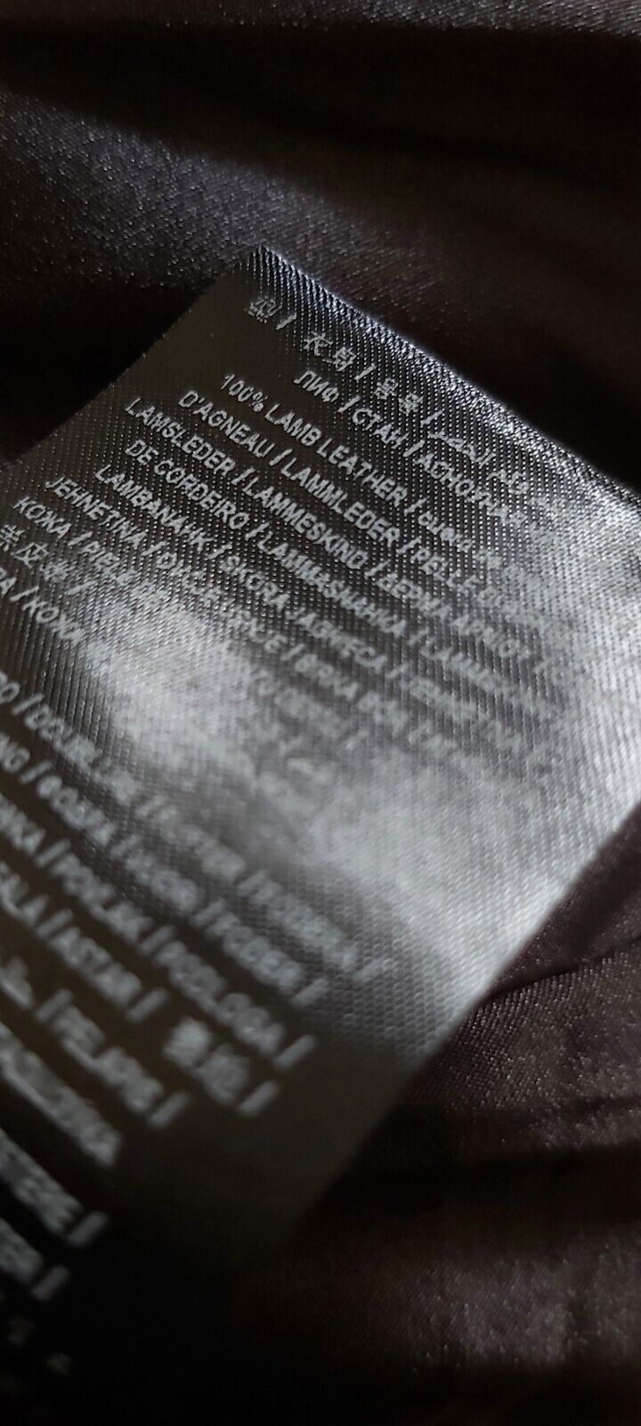 Marciano Los Angeles by Guess soft black leather jacket UK 8