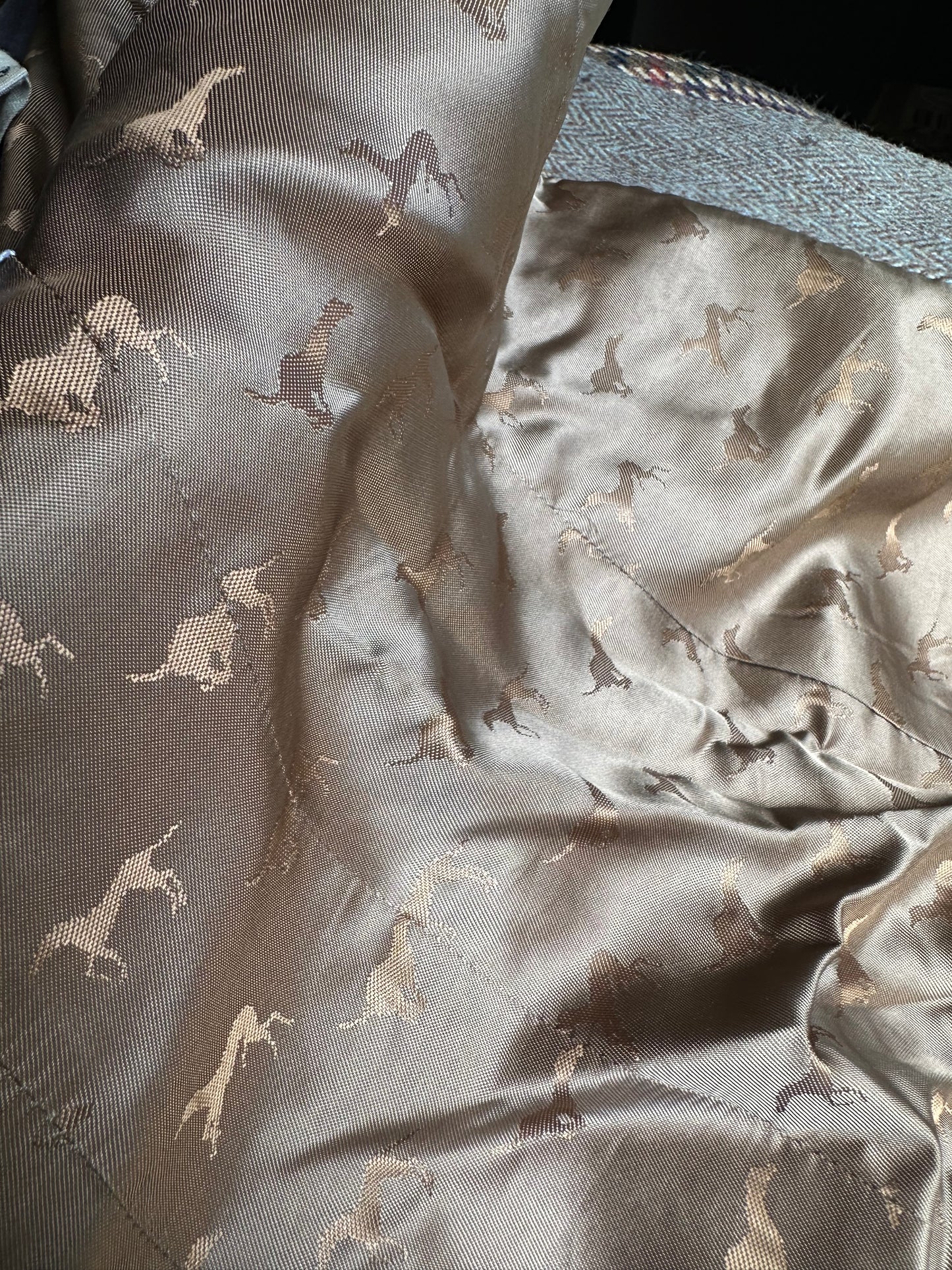 Women Jigsaw Tweed Jacket UK 10