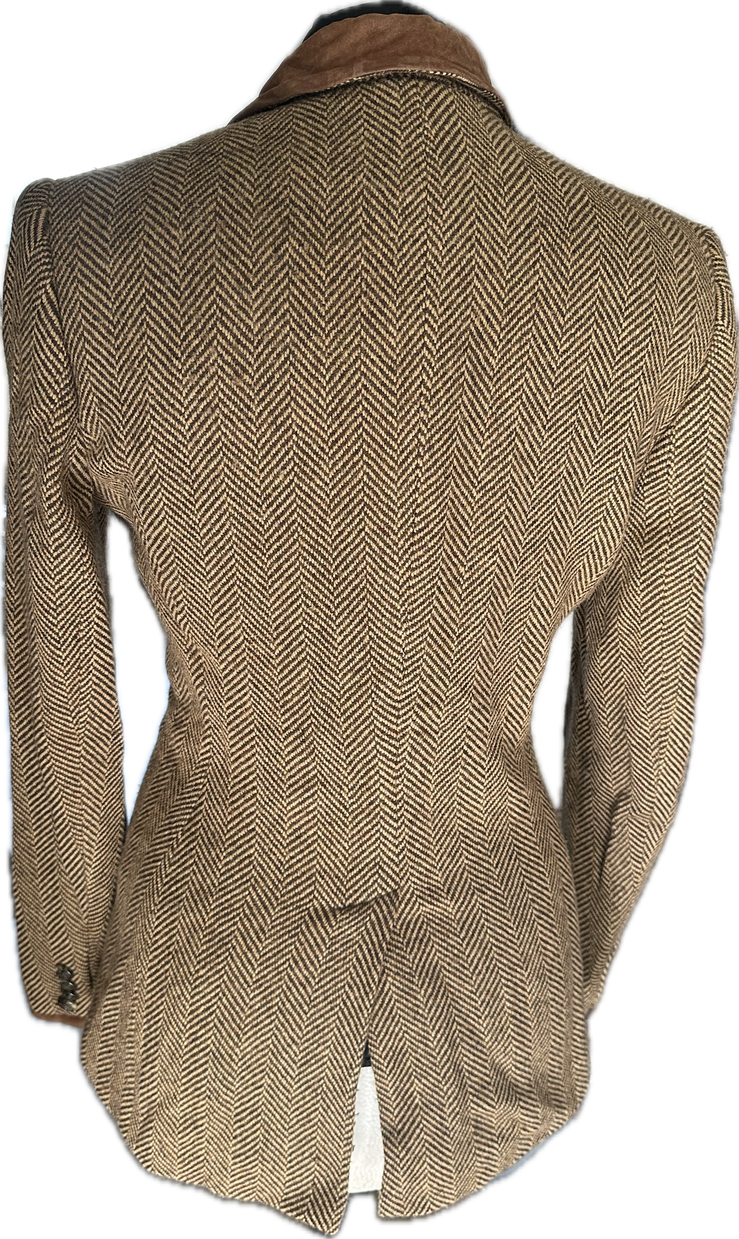 Women Ralph Lauren Fitted Tweed Jacket UK Size 8