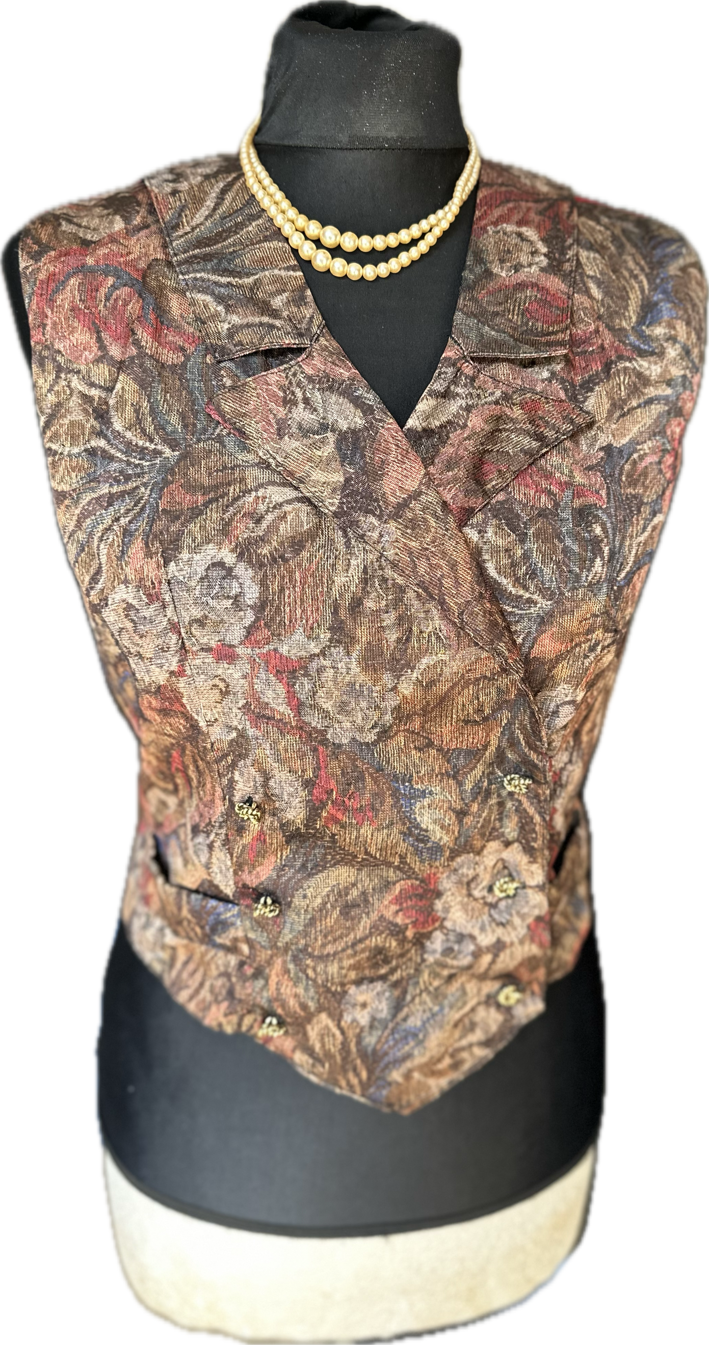 Women’s Tapestry waistcoat UK Size 8