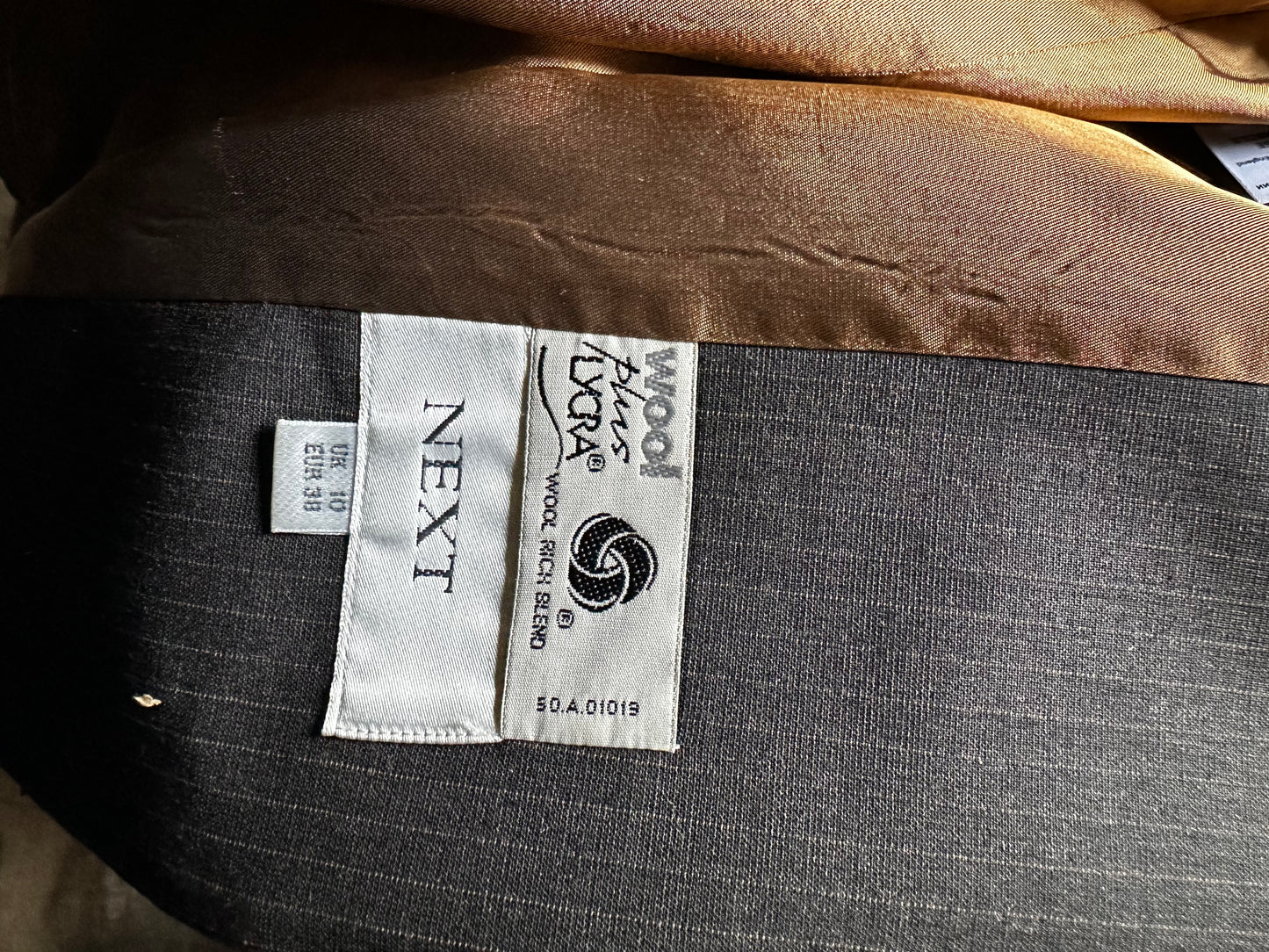 Ladies Next pinstripe trousers suit UK 10