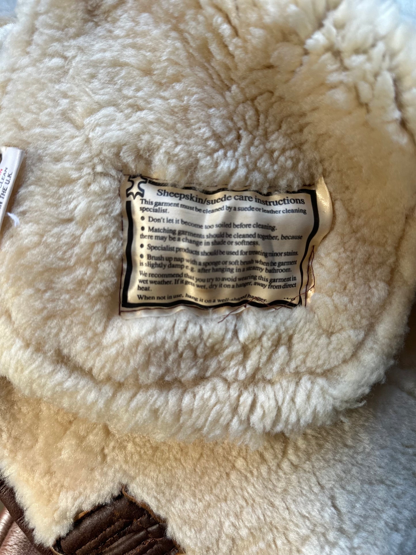 Ladies Leather sheep skin coat sheepskin