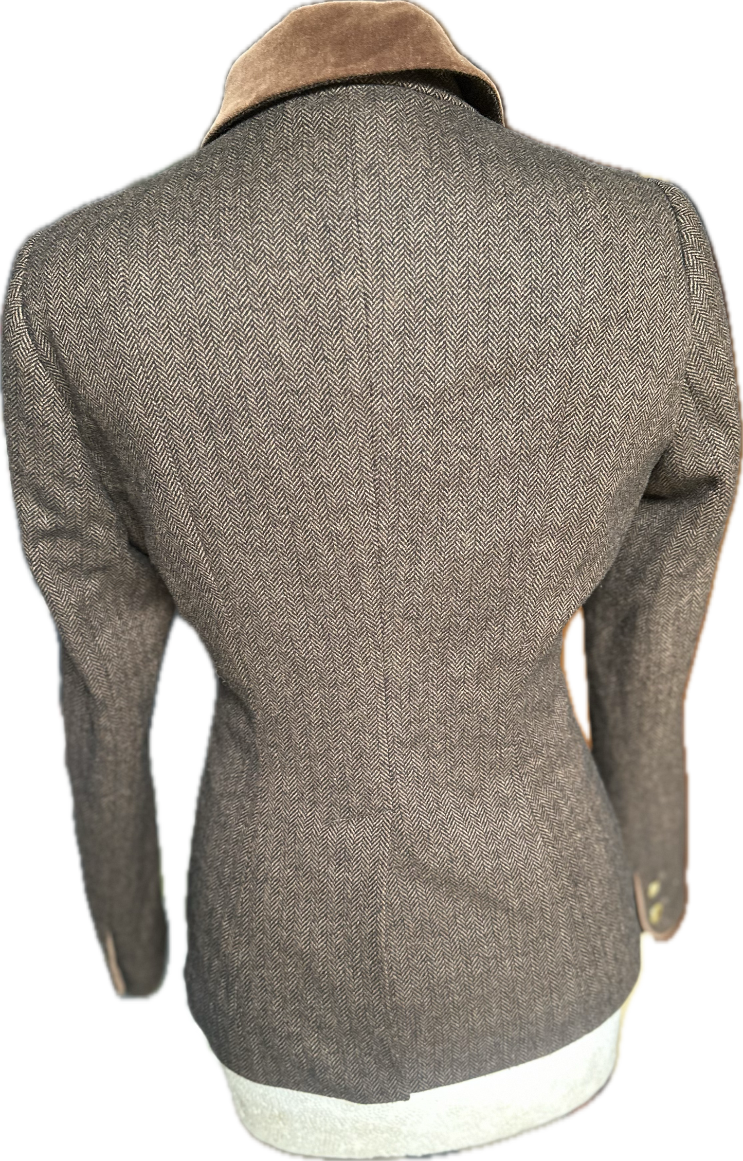 Women Joules fitted Brown tweed Jacket UK 10