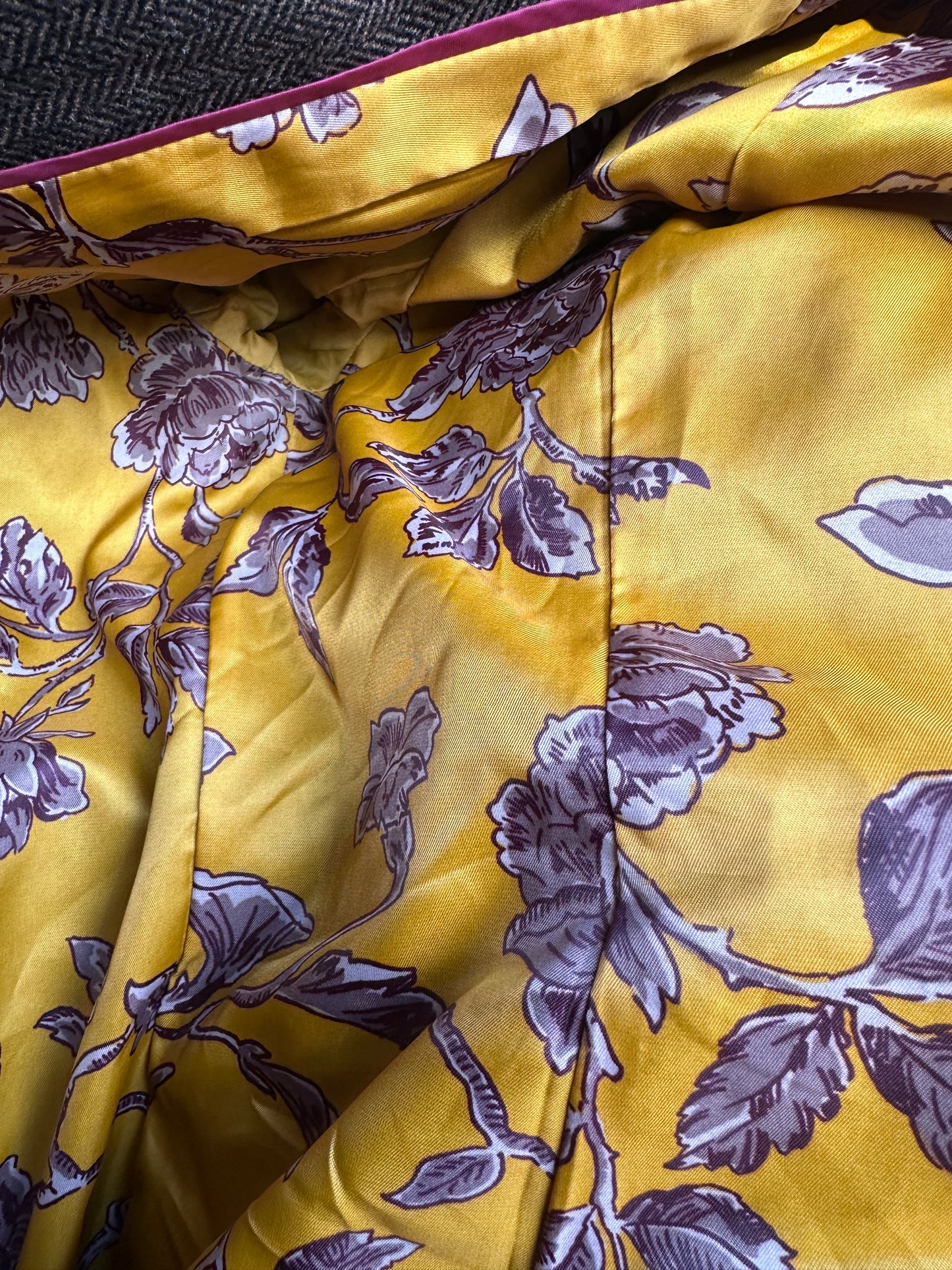 Women’s Joules Brown Wool Tweed Jacket UK Size 10