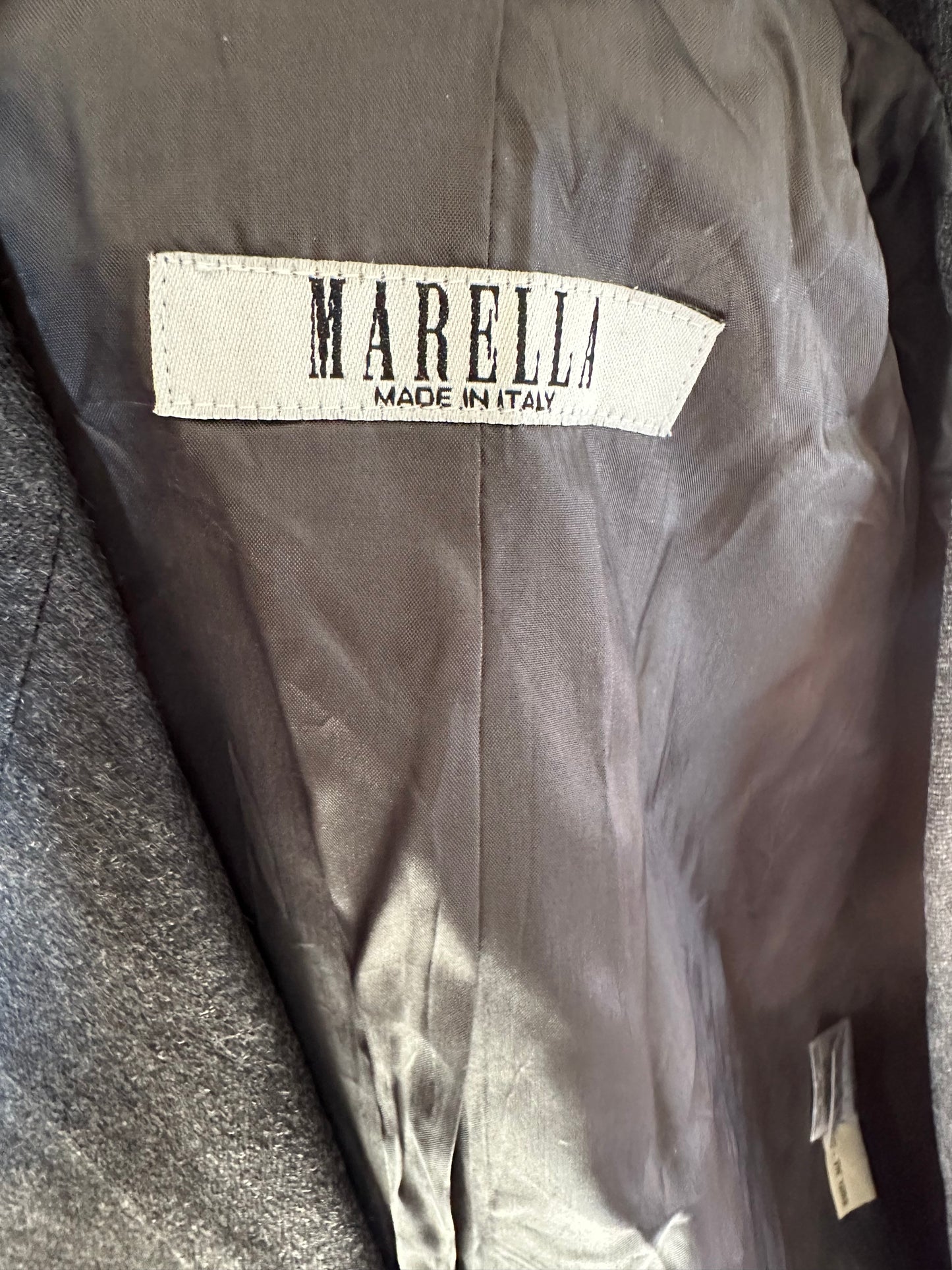 Womens Marella Grey long Jacket UK 10