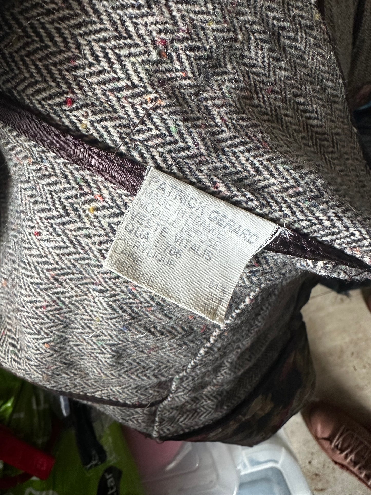 Ladies Patrick Gerard Tweed Floral UK Size 10