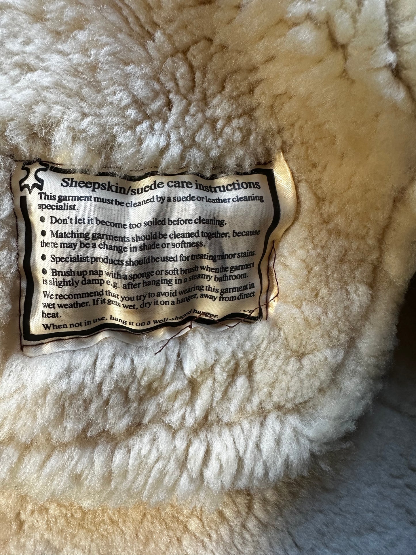 Ladies Leather sheep skin coat sheepskin