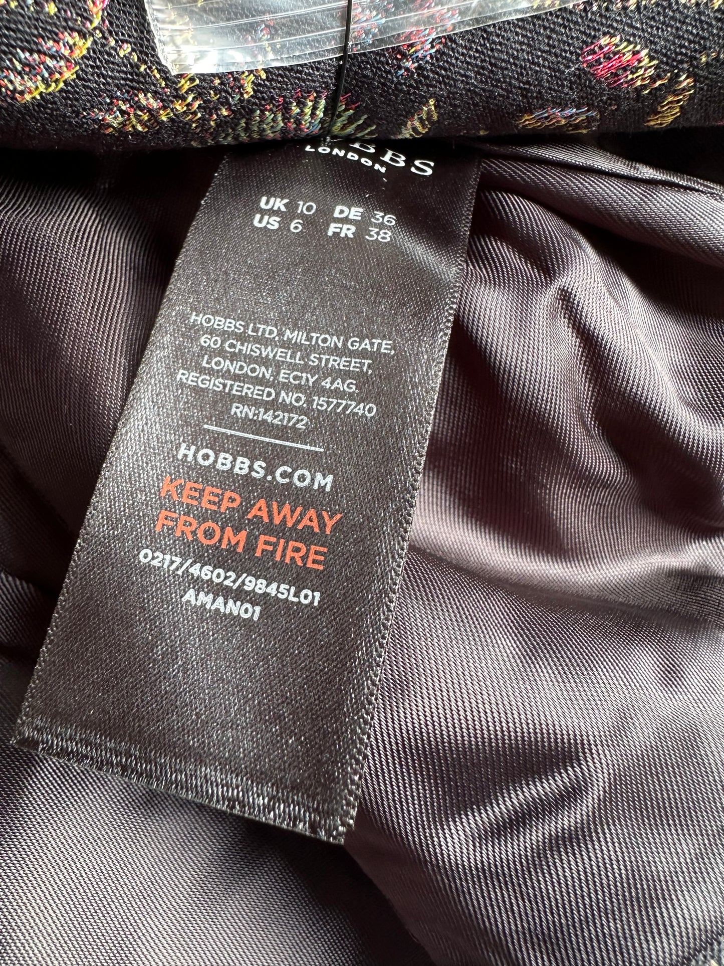 Brand New Hobbs Limited Edition Floral Jacket UK 10