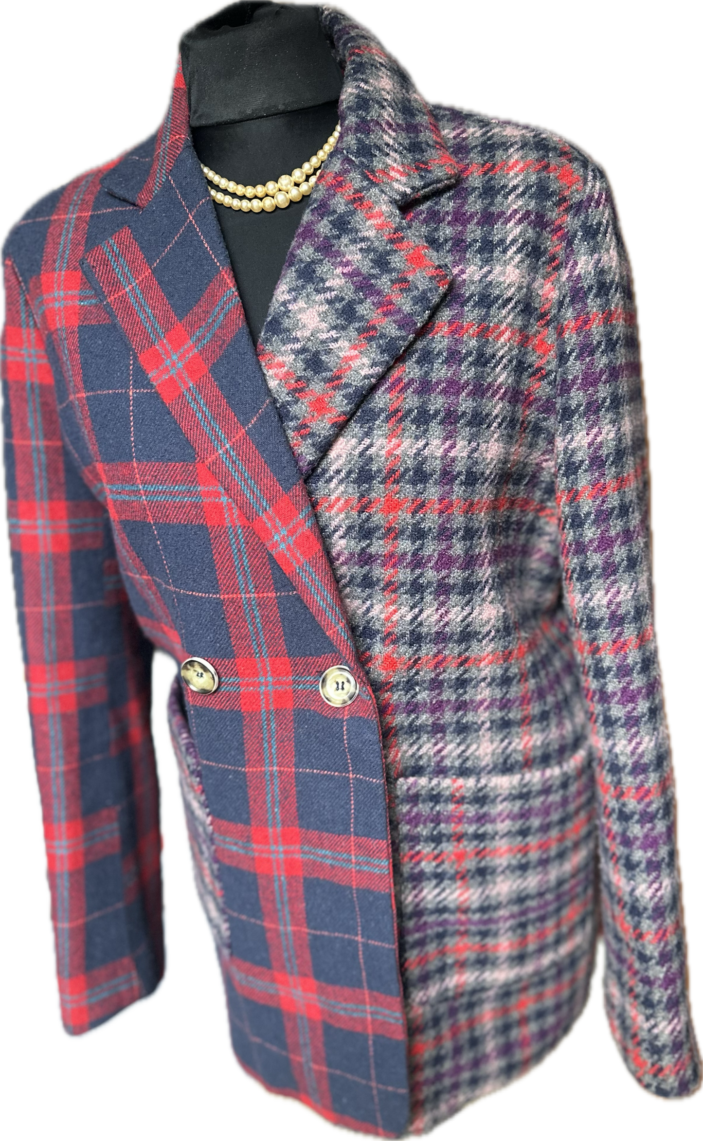 Women’s Hey Mora Tweed two tone Jacket UK 14