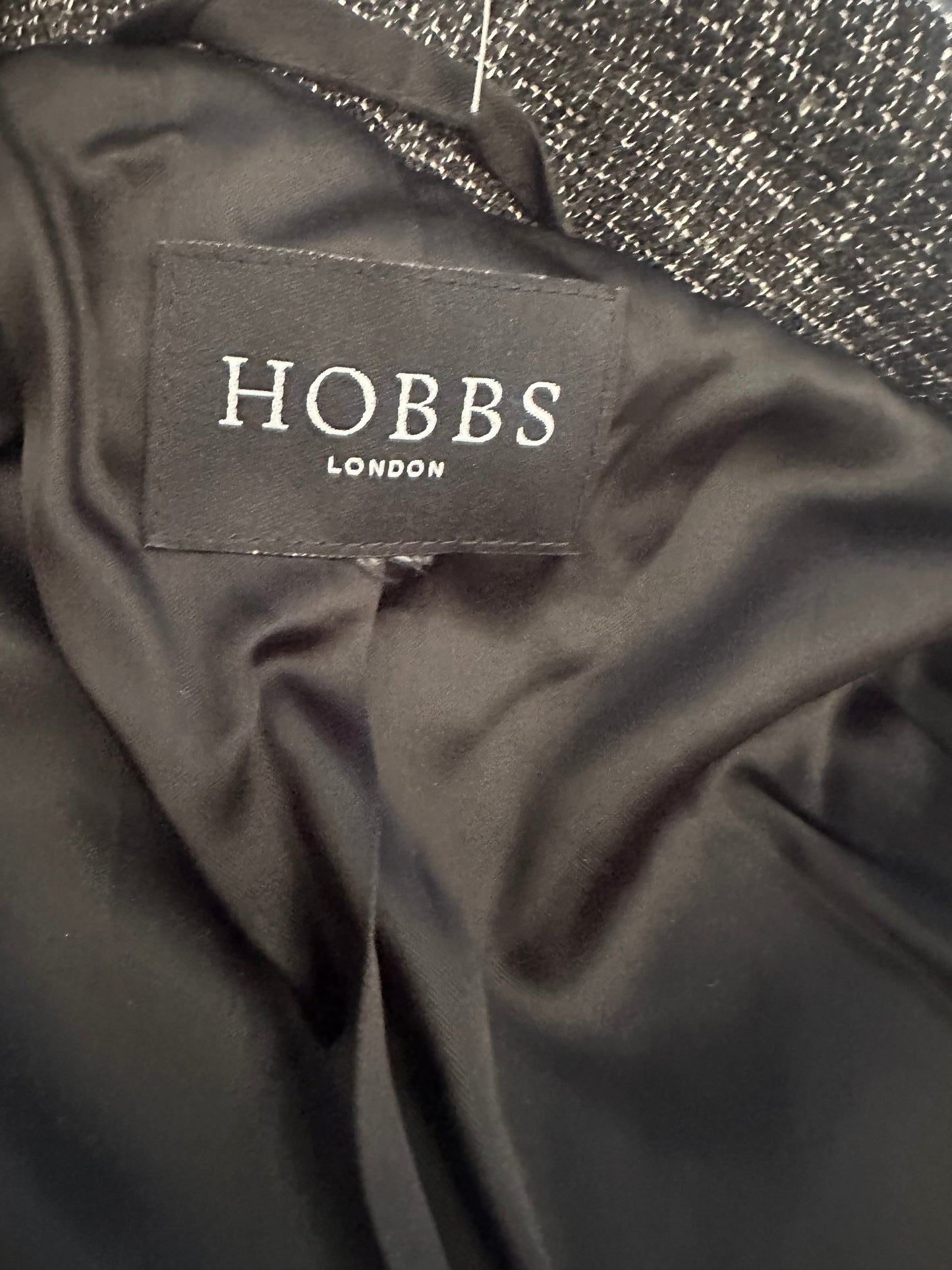 Hobbs Tweed Grey/Black UK 14