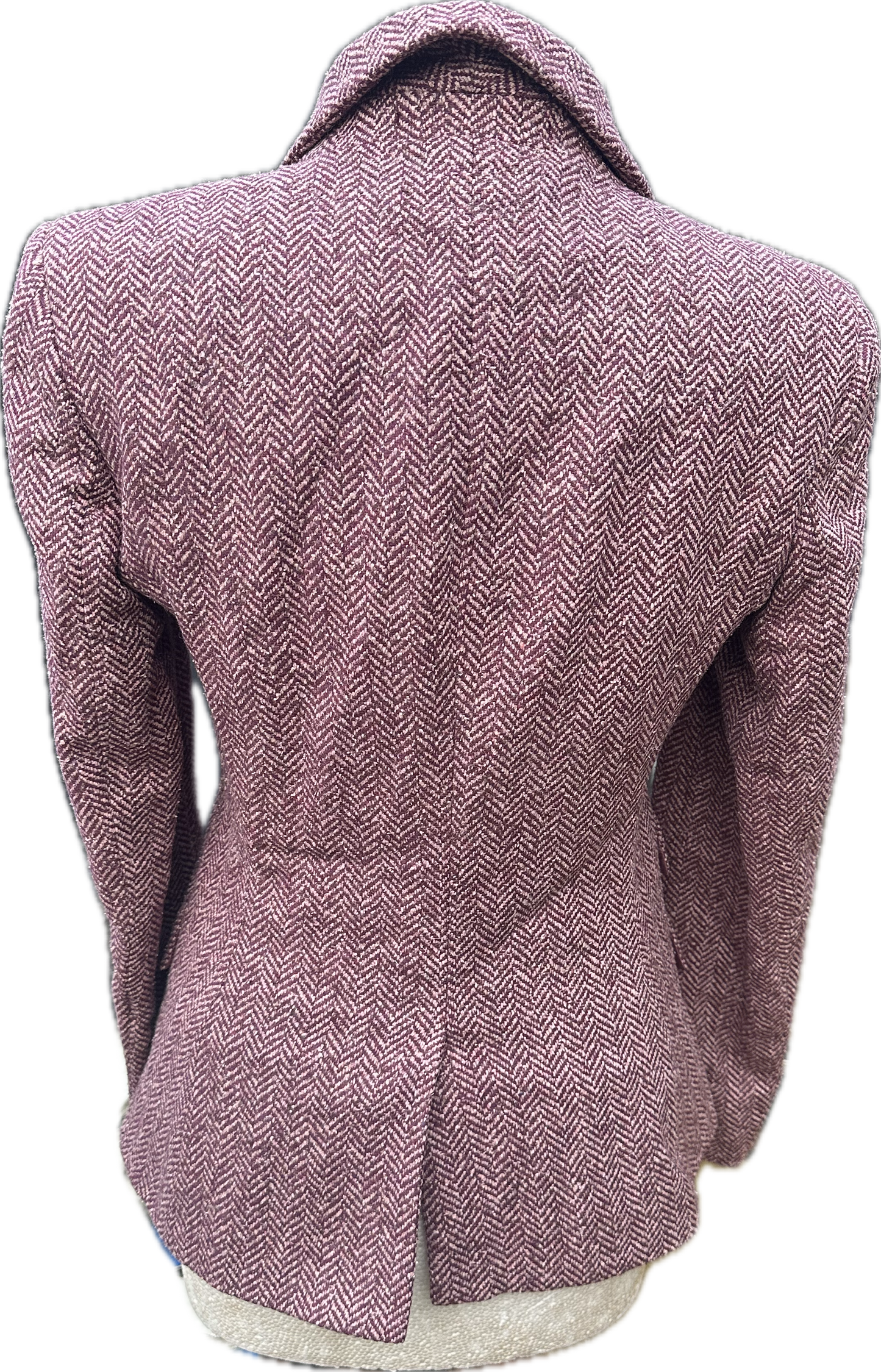 Per Una Tweed Pink Jacket Blazer UK Size 8