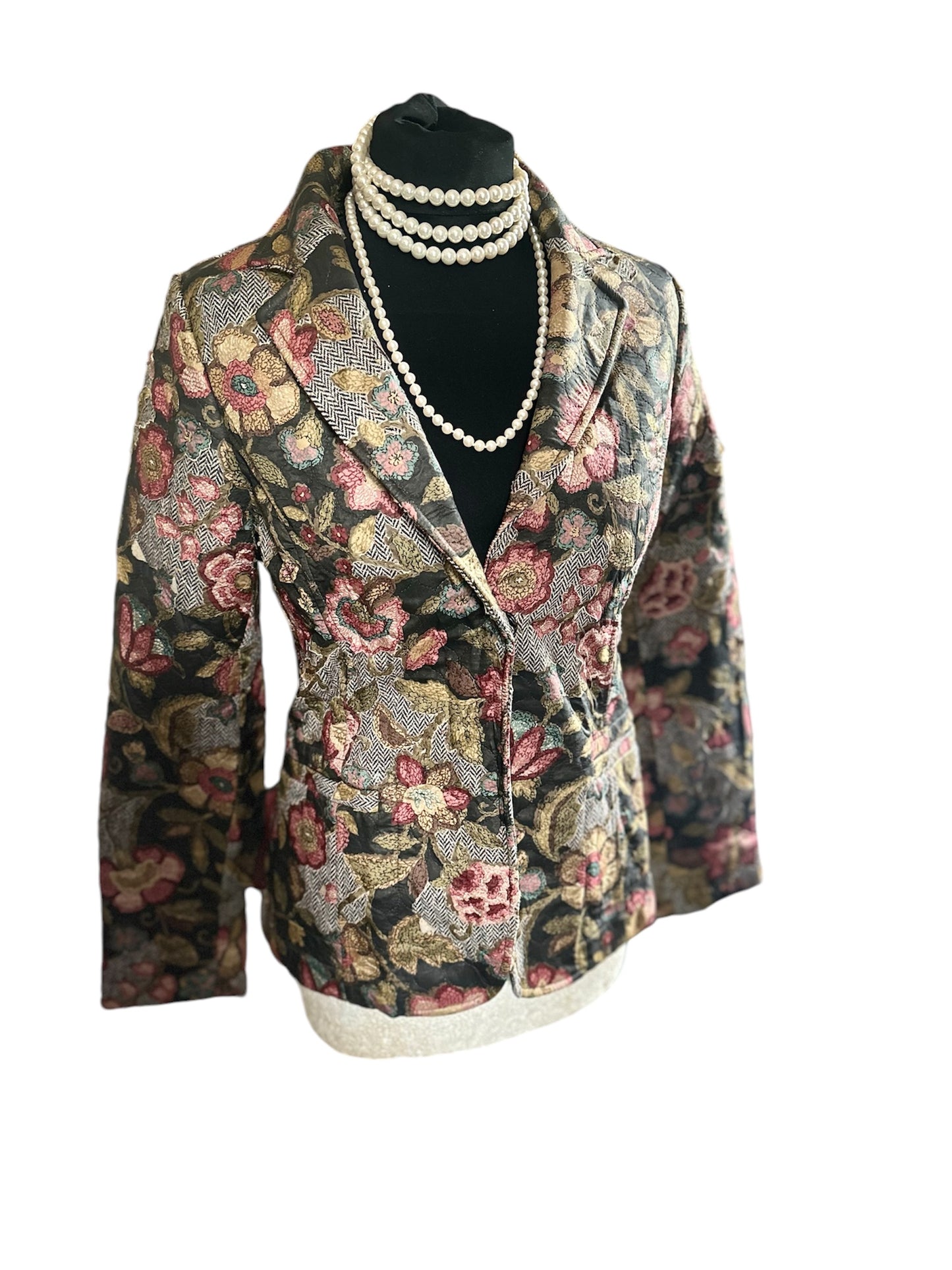 Ladies Patrick Gerard Tweed Floral UK Size 10