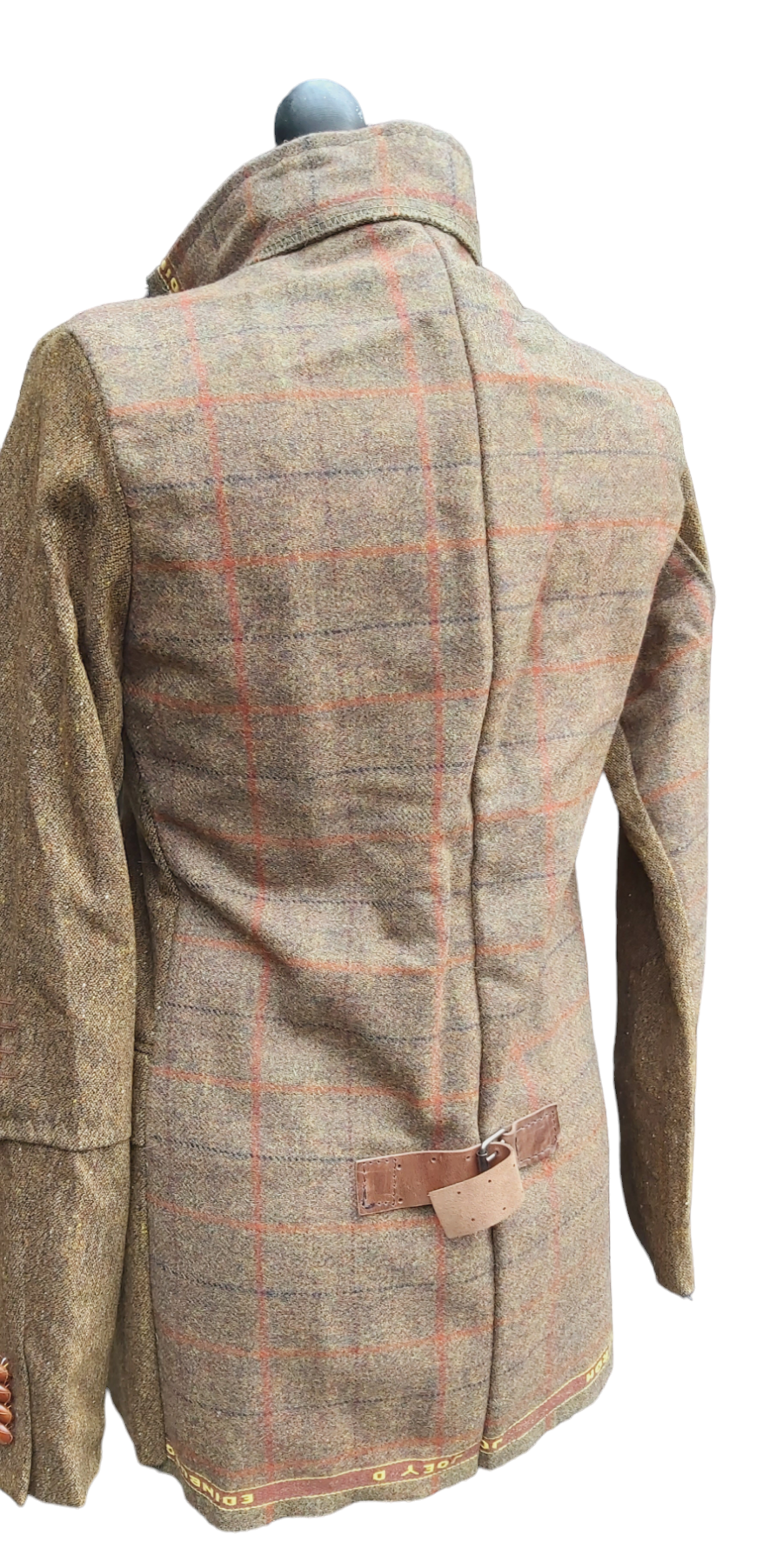 Ladies Vintage Modified Tweed Jacket UK Size 10