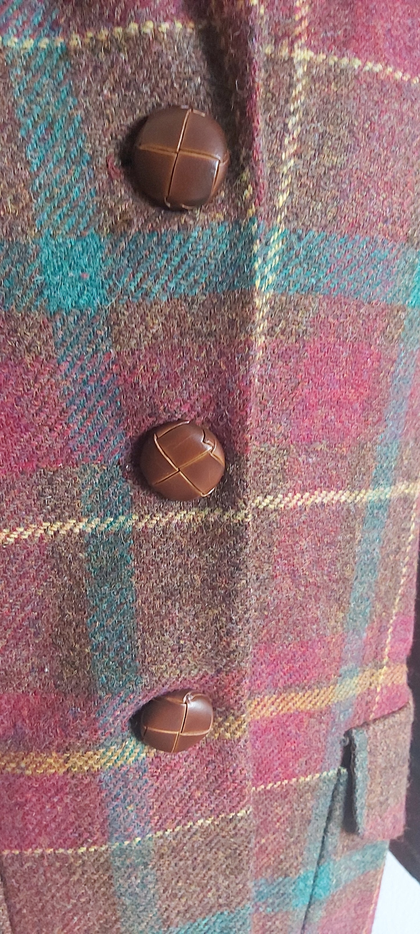 BRIAN TUCKER of Dublin, Vintage Tweed Jacket, Blazer, Size UK 10
