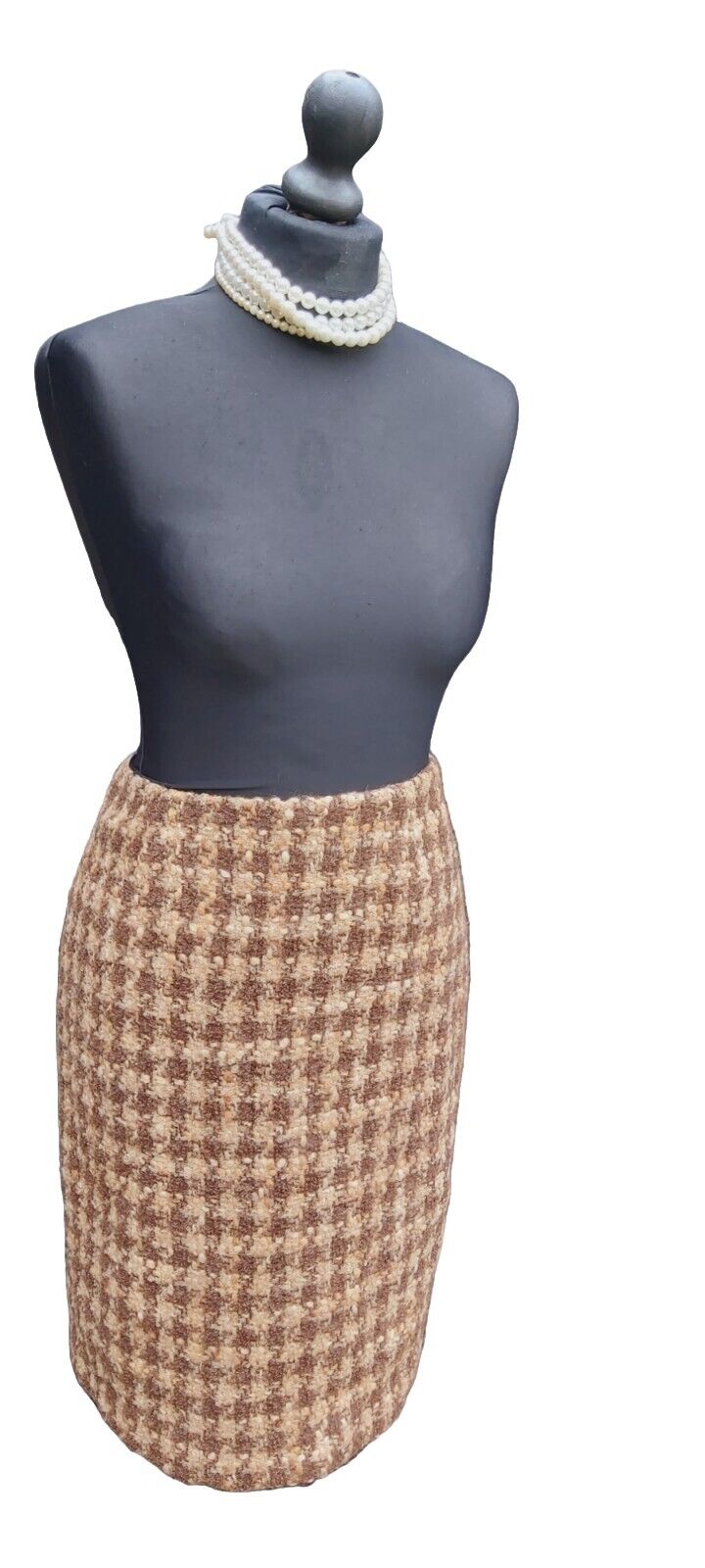 HOBBS wool Alpaca Mohair suit blazer jacket skirt Camel size UK 12
