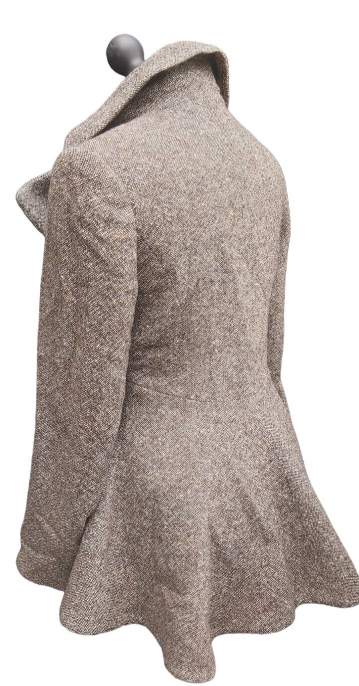 Vintage Hobbs  Harringbone  Jacket  Tweed  Jacket Blazer Tailcoat UK 10