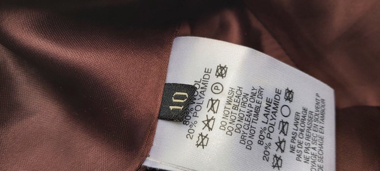 Vintage Hobbs  Harringbone  Jacket  Tweed  Jacket Blazer Tailcoat UK 10