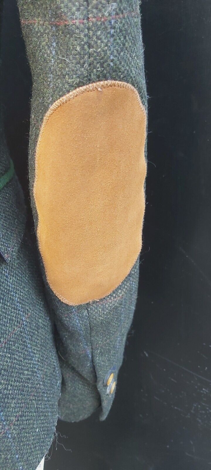Ladies Zara Tweed 100% Wool Jacket With Elbow Patches Size M (8 and 10)