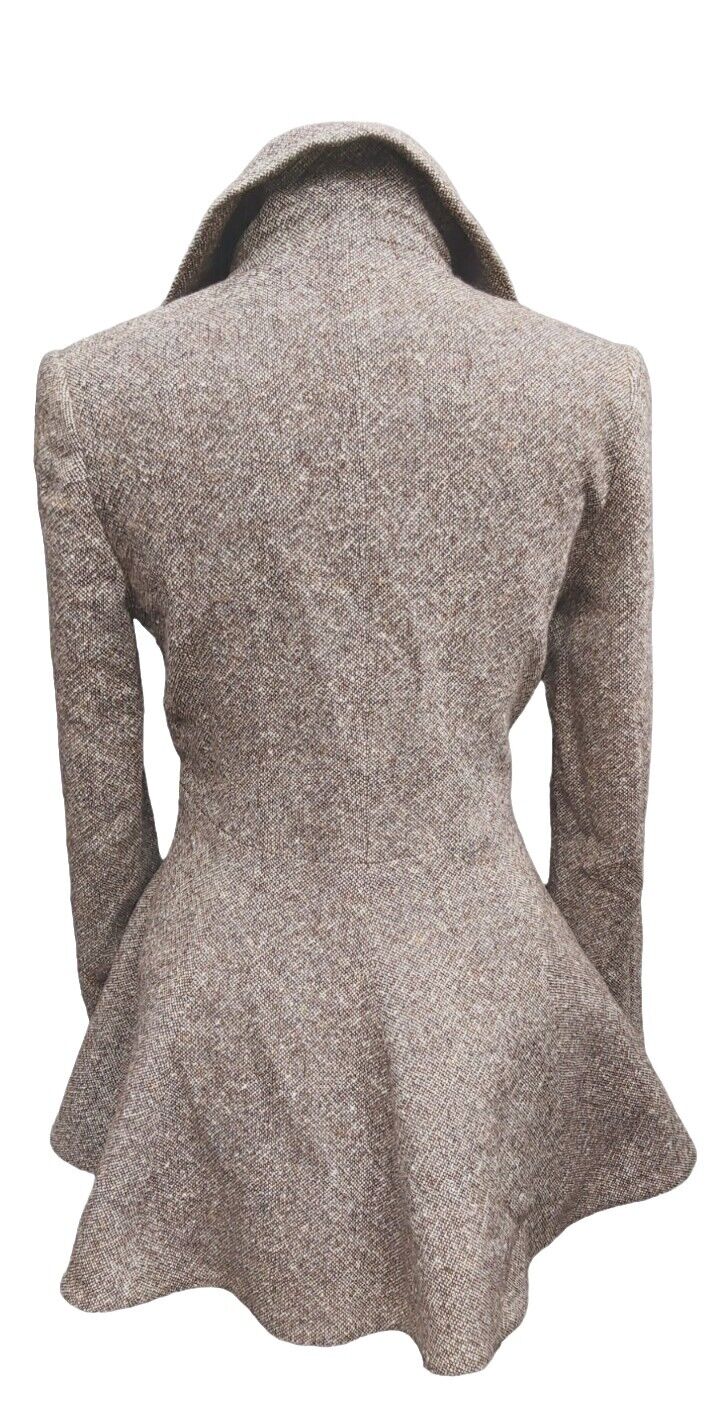 Vintage Hobbs  Harringbone  Jacket  Tweed  Jacket Blazer Tailcoat UK 10