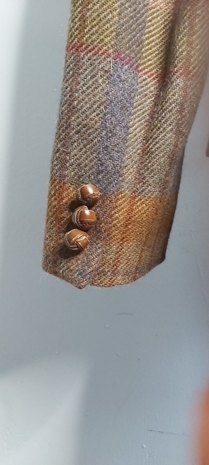 Daks Vintage  Tweed Womens Wool  Alpaca Jacket Coat Long Coat  UK SIZE  12