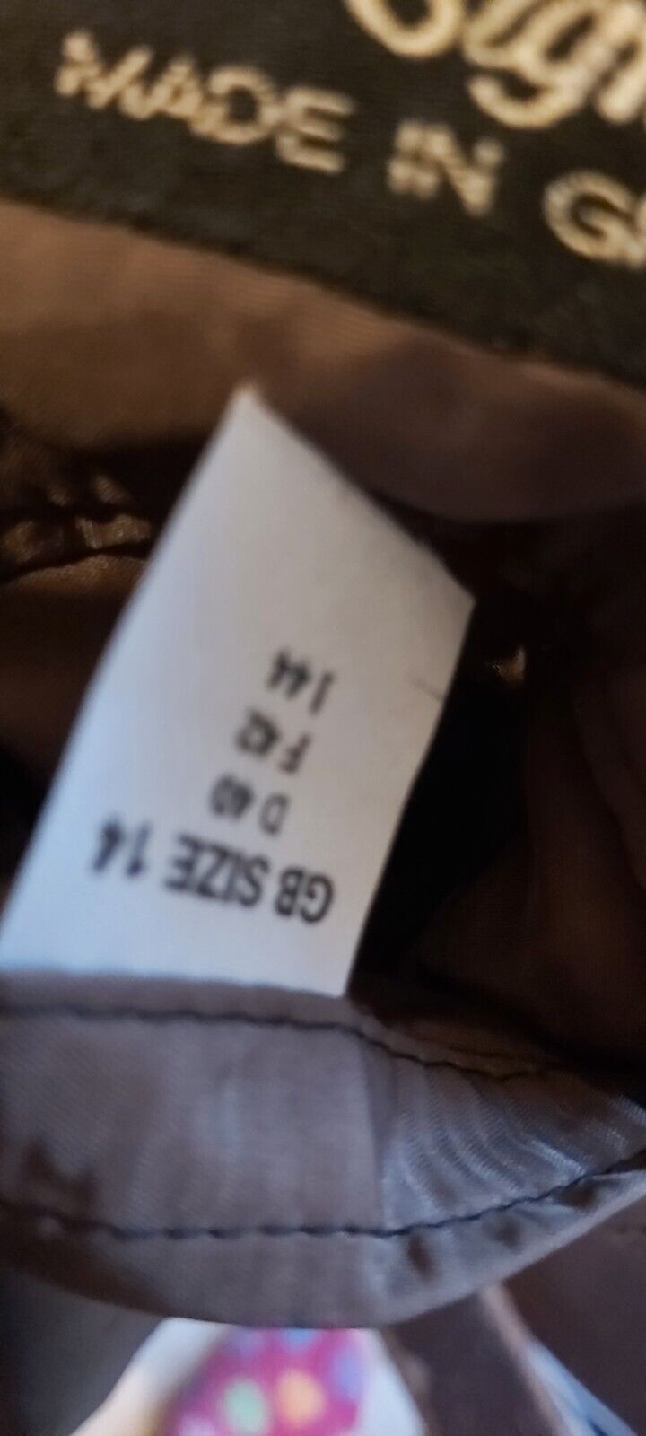 Daks Vintage  Tweed Womens Wool  Alpaca Jacket Coat Long Coat  UK SIZE  12