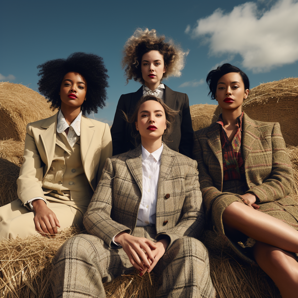 The Timeless Allure of Vintage Tweed: A Closer Look at the Elegance of Yesteryears"