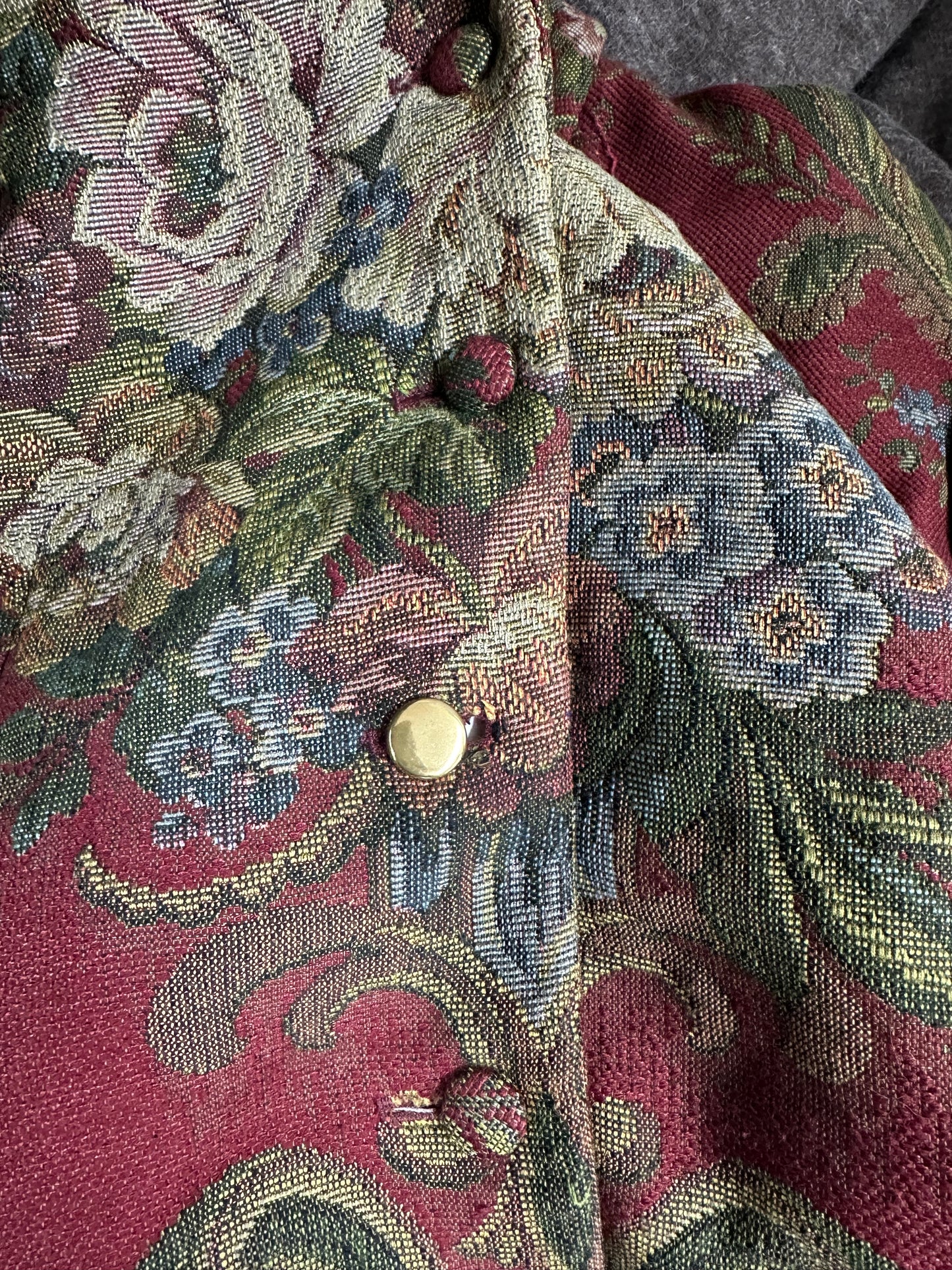 Ladies Ralph Lauren Tapestry Tweed Wool Jacket / Blazer  UK 10