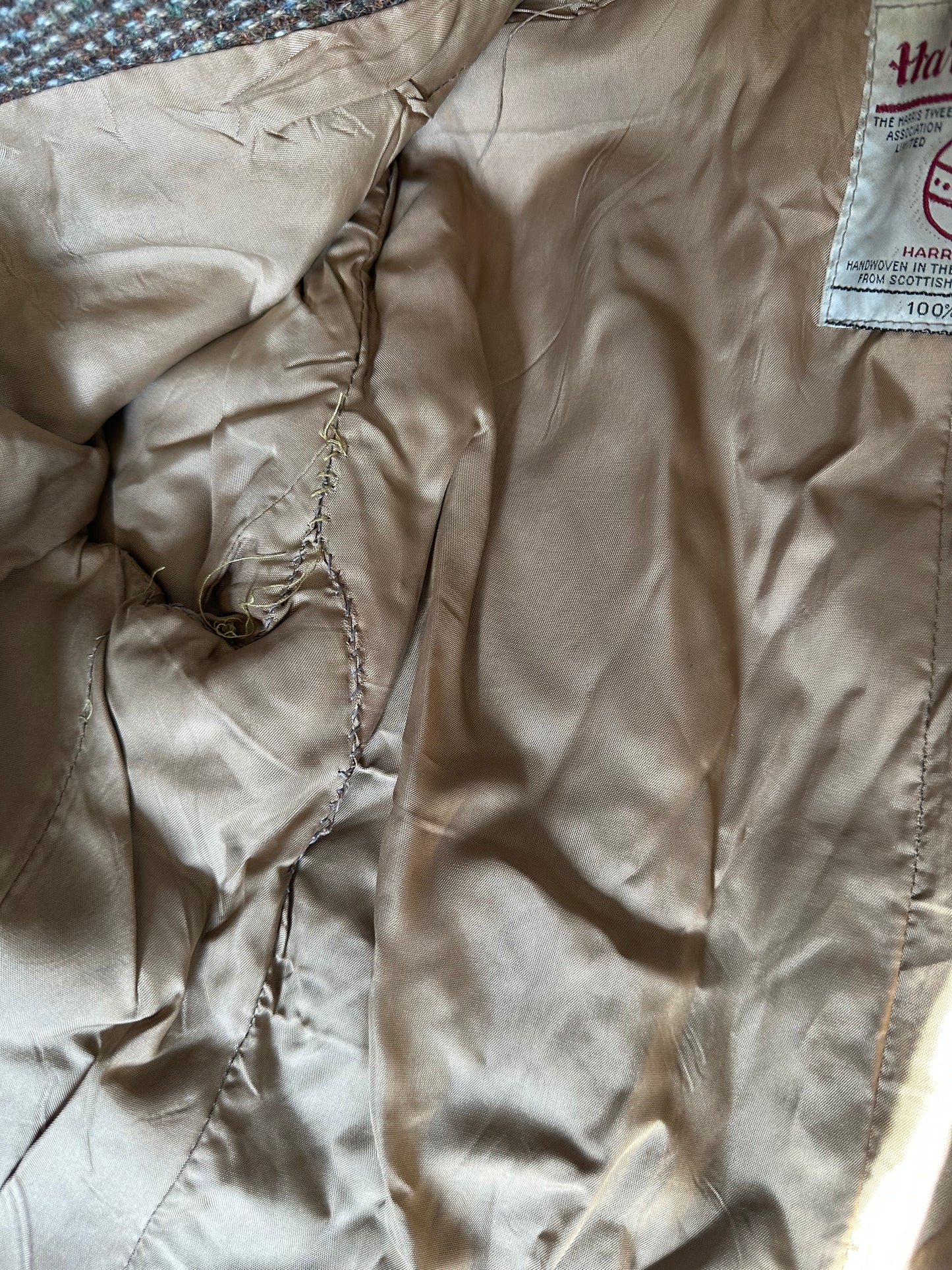 Women Harris Tweed Jacket UK Size 10