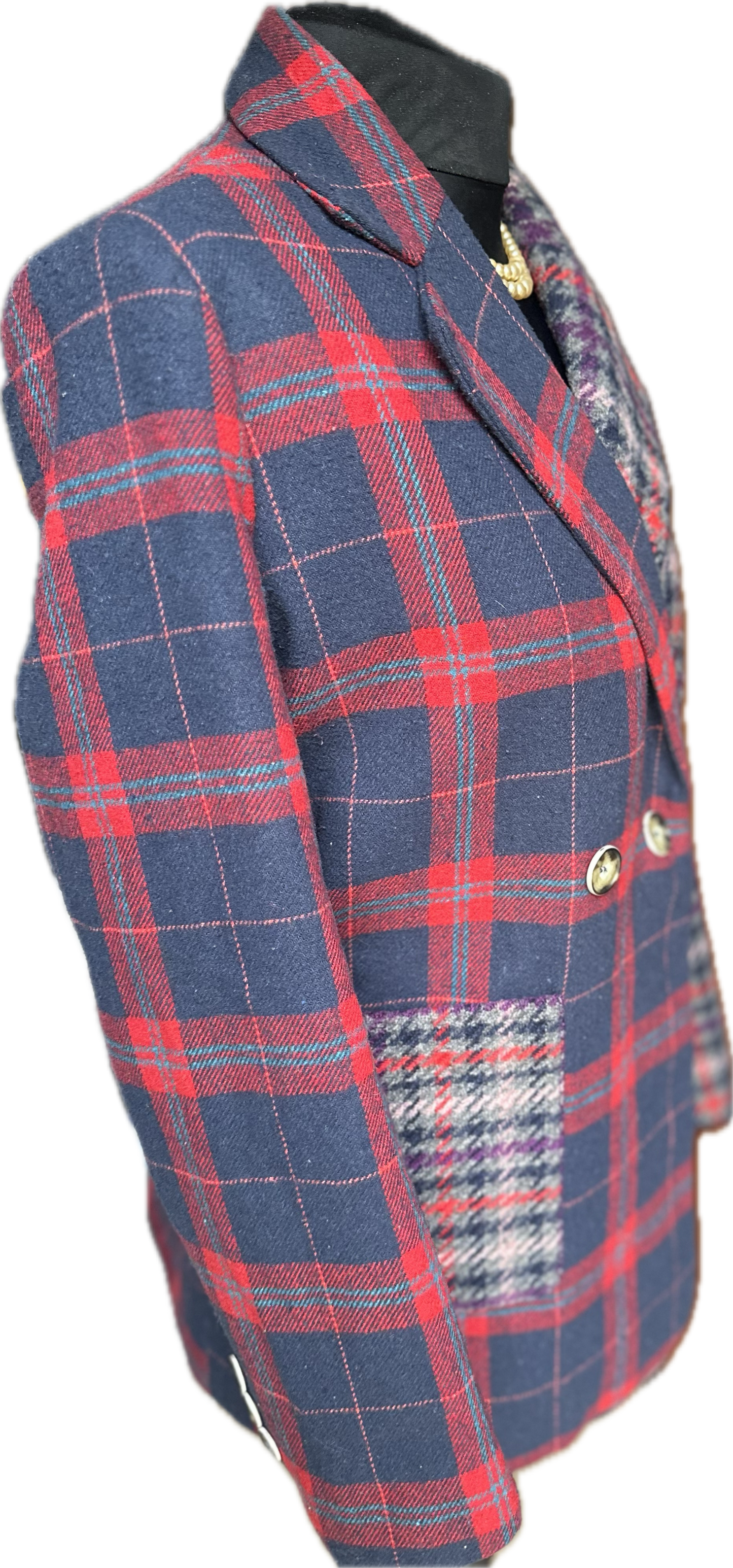 Women’s Hey Mora Tweed two tone Jacket UK 14