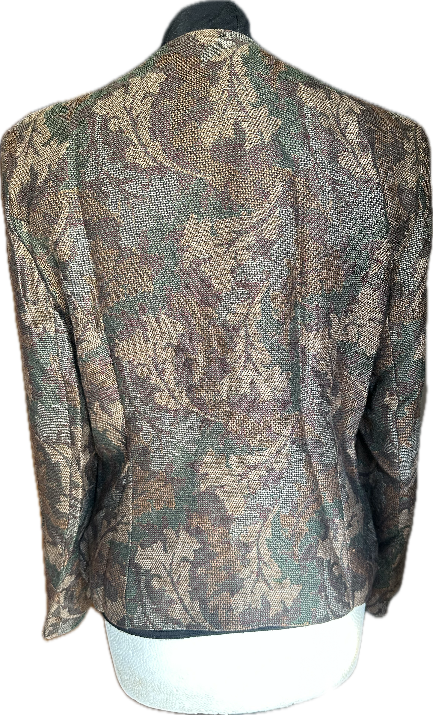 Women Vintage Et al Tapestry Jacket UK Size 10