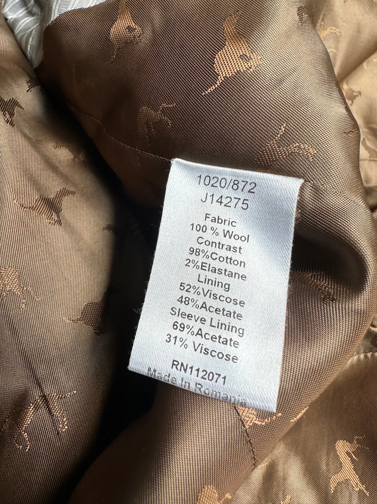 Women Jigsaw Tweed Jacket UK 10