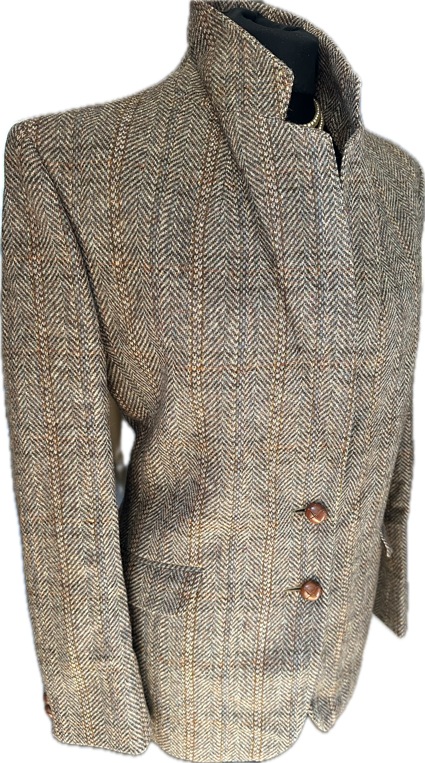 Women Aquascutum Tweed UK Size 12