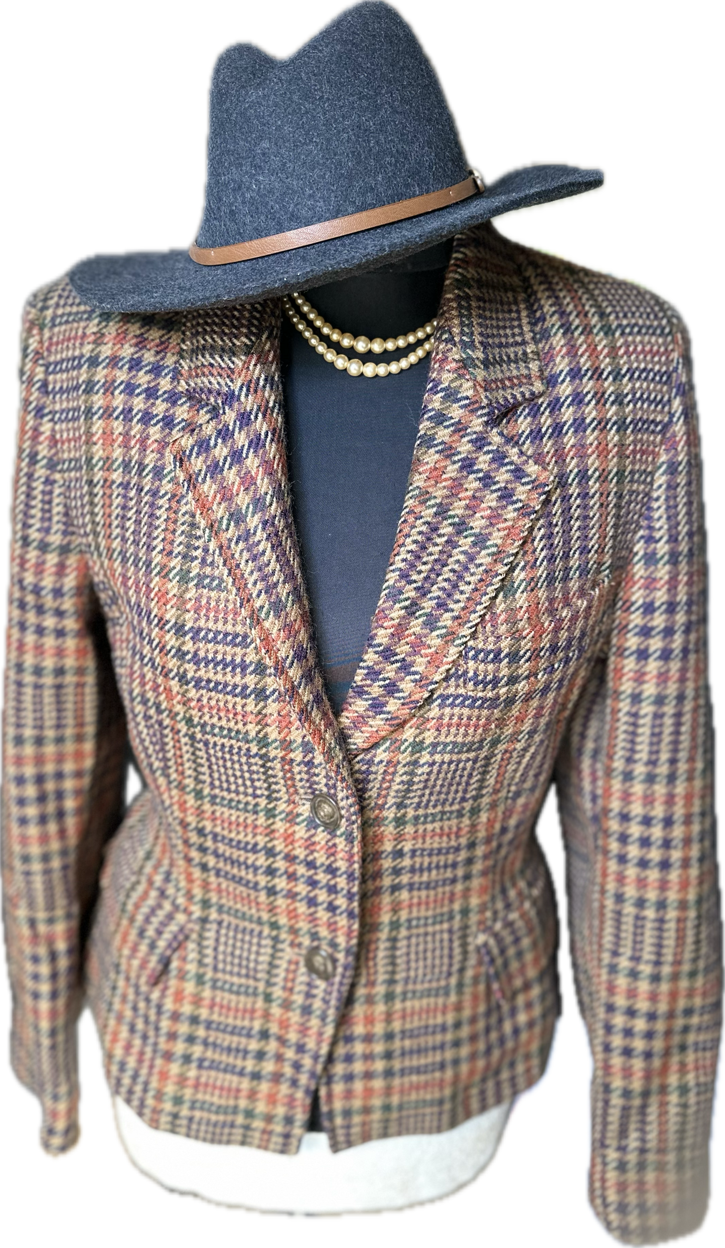 Marella Ladies Grey Wool Blend Jacket Size UK 12