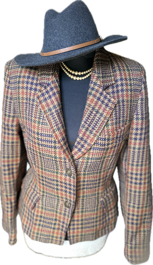 Marella Ladies Grey Wool Blend Jacket Size UK 12