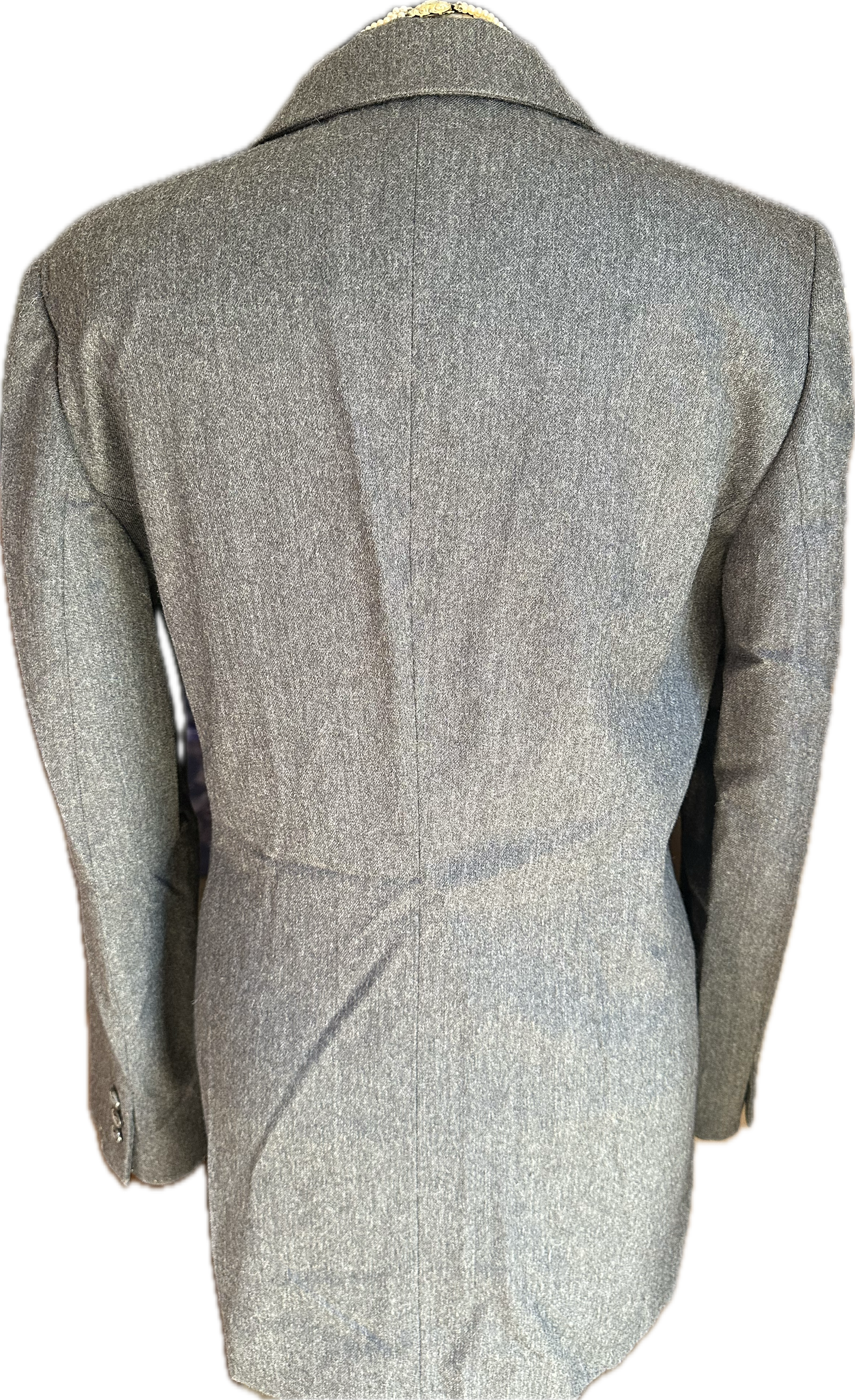 Womens Marella Grey long Jacket UK 10