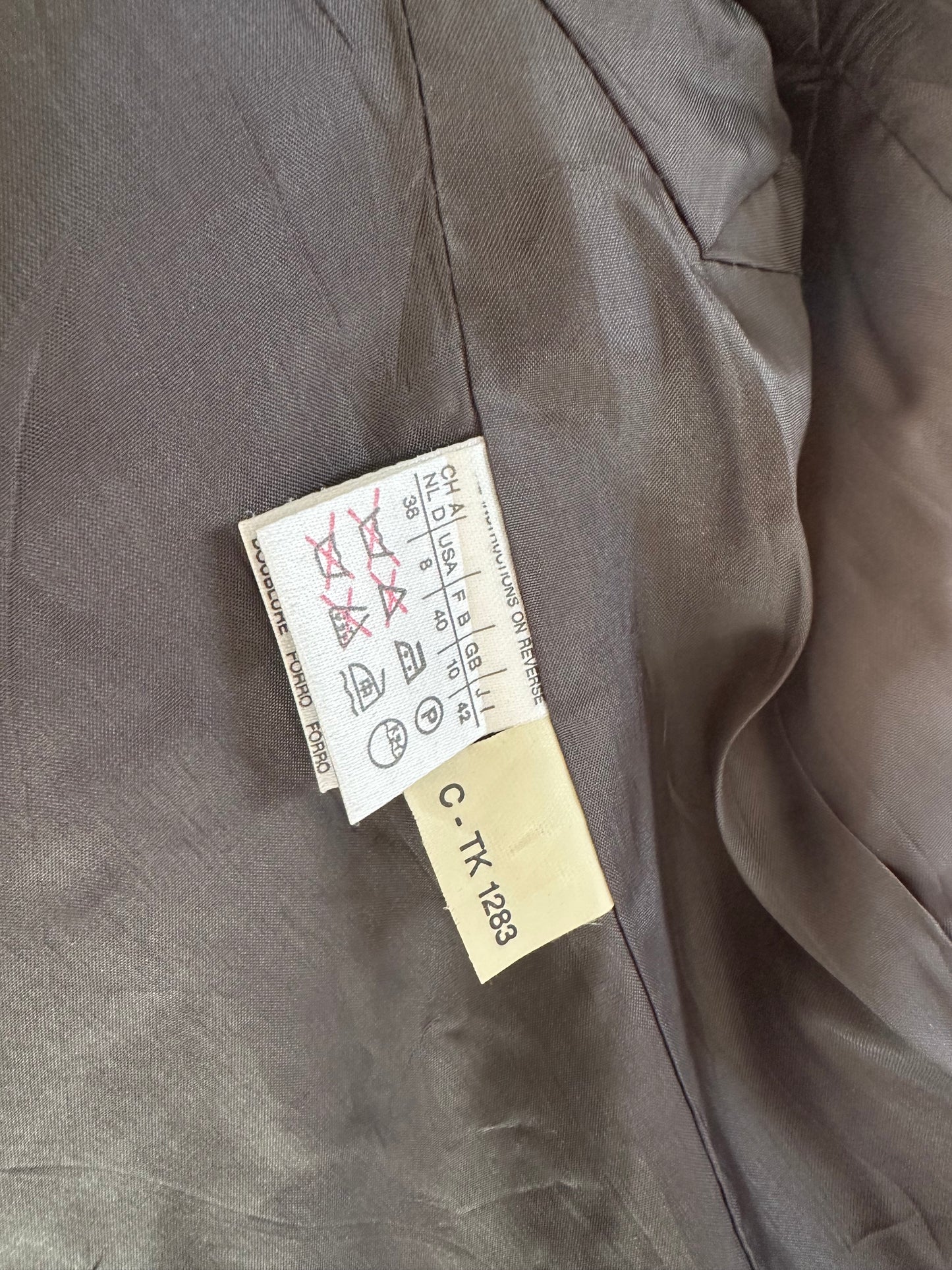 Womens Marella Grey long Jacket UK 10