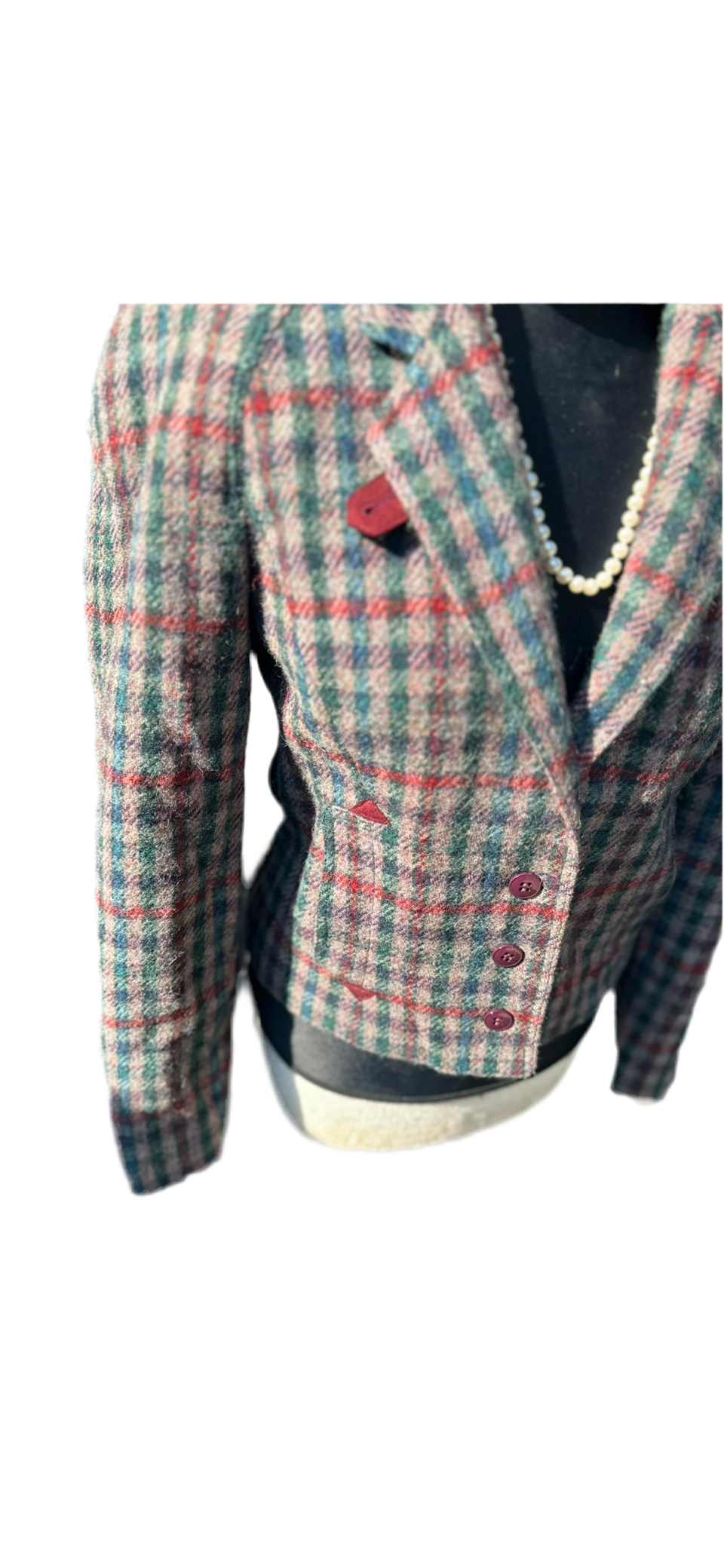 Paul castello Tweed Jacket Skirt set UK Size 6/8