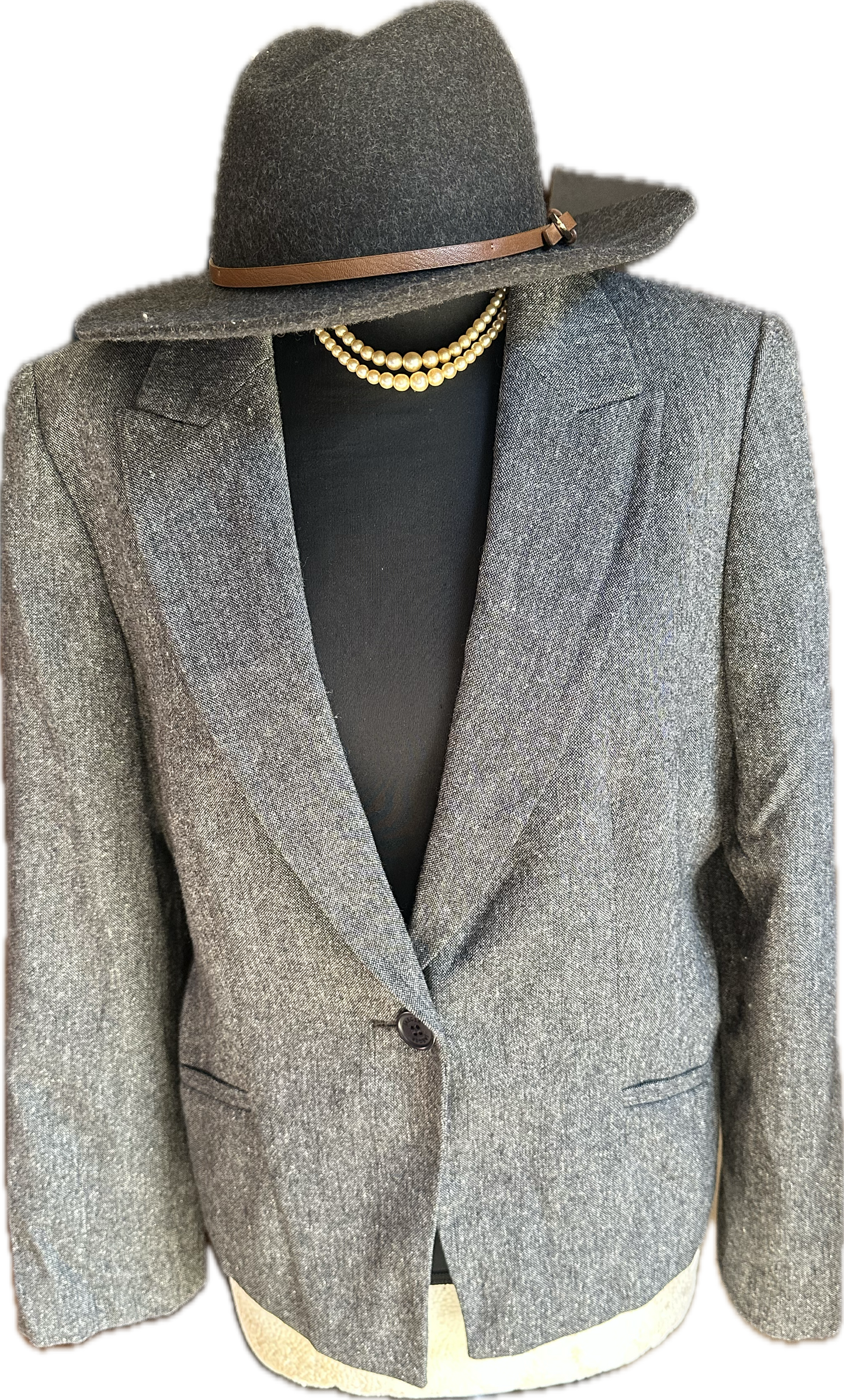 Jaeger Grey Jacket Size 14