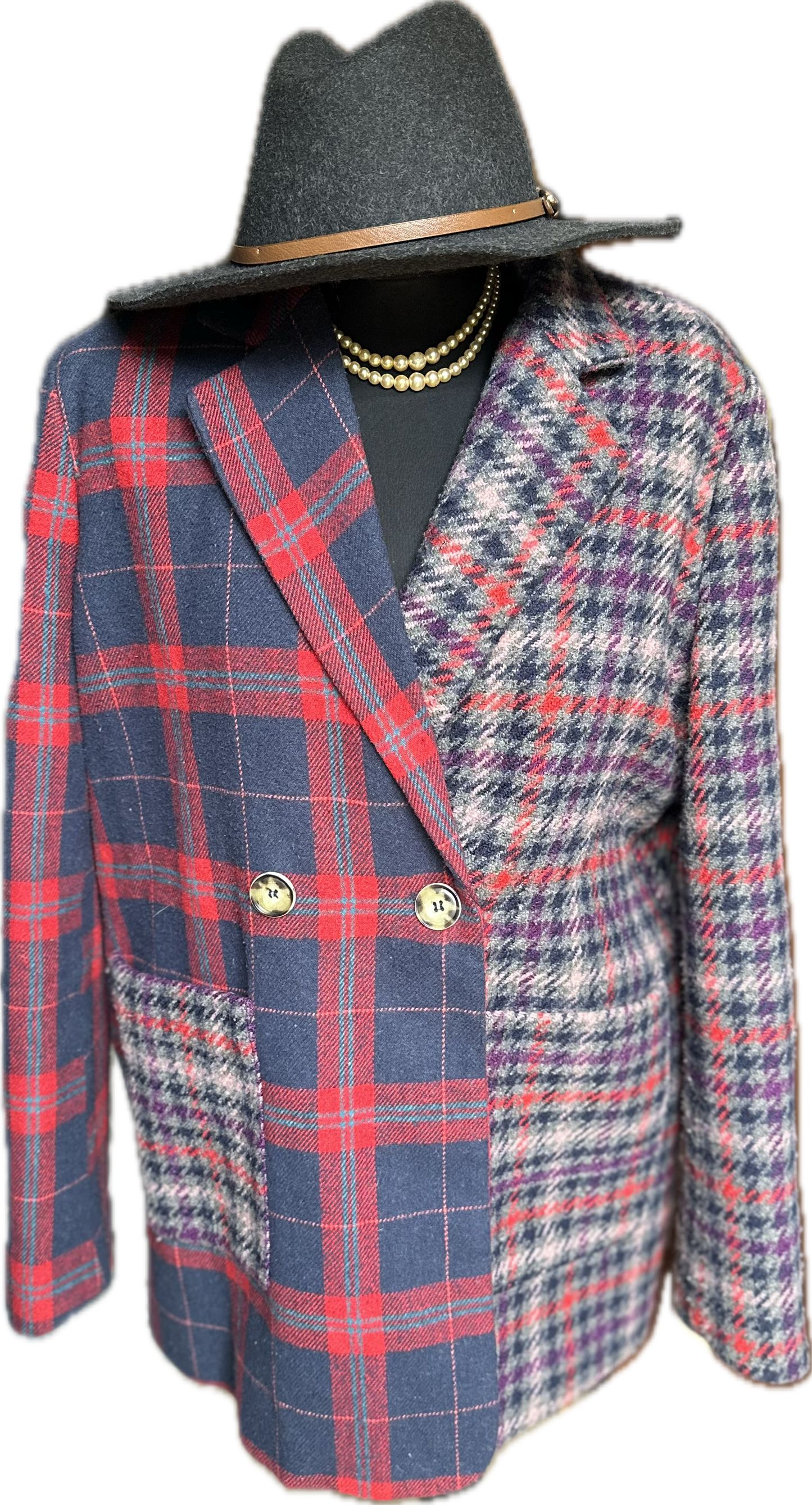 Women’s Hey Mora Tweed two tone Jacket UK 14