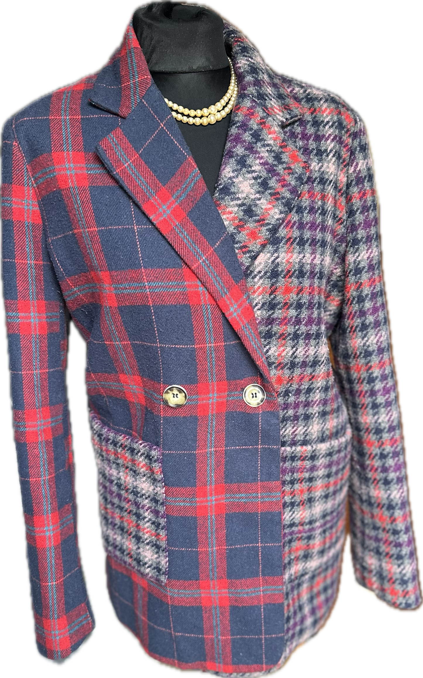 Women’s Hey Mora Tweed two tone Jacket UK 14