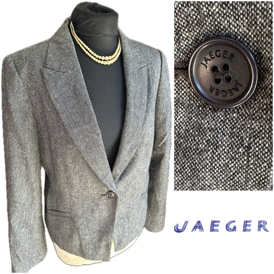 Jaeger Grey Jacket Size 14