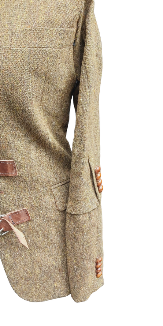 Ladies Vintage Modified Tweed Jacket UK Size 10