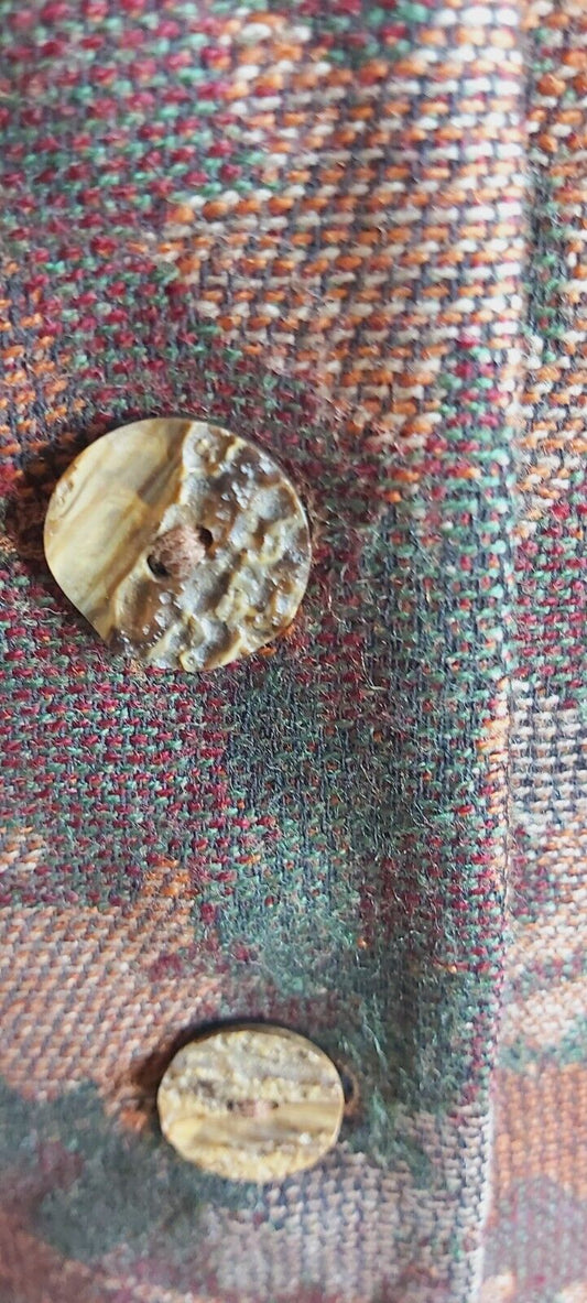 Italian Ladies Floral tapestry Jacket Size 12